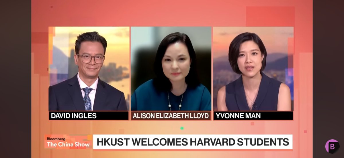 HKUST (@hkust) on Twitter photo HKUST Associate Provost (Institutional Data & Research) Dr. Alison LLOYD recently joined Bloomberg to share how HKUST is stepping up for international students: from offering pathways for those affected by recent policy shifts to accelerating our broader internationalization HKUST Associate Provost (Institutional Data & Research) Dr. Alison LLOYD recently joined Bloomberg to share how HKUST is stepping up for international students: from offering pathways for those affected by recent policy shifts to accelerating our broader internationalization