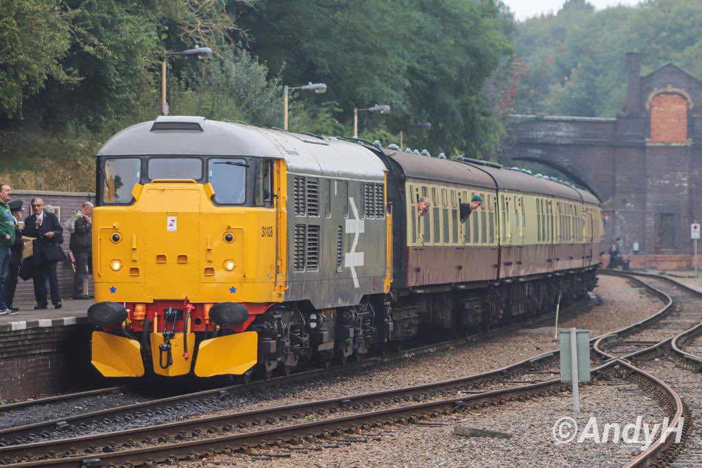 Visiting A1A Locomotives’ 31108 will be hauling the Diesel Diagrams this weekend (7th/8th June), ahead of its appearance at our Summer Diesel Gala over 3rd-6th July!

For Timetables &amp; Fares, please visit:
eastlancsrailway.org.uk/plan-your-day-…

📸<a href="/holtona72/">Andy H</a>