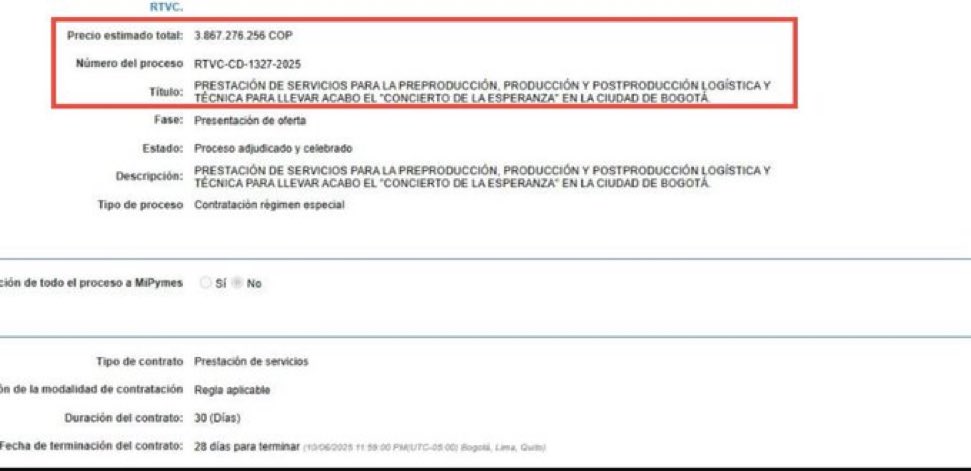 Van a incumplir la regla fiscal por problemas de caja, pero no tienen reparo alguno en gastarse $3.800 M en un concierto con claros fines políticos.

¡Descarados e irresponsables!