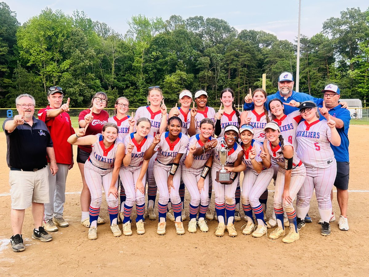 History maker! One of the greatest joys of being a superintendent is watching students excel in extracurriculars. Last night, for the first time ever, our 2025 Cavalier Softball team earned the title Region 4B Champs! Hosting States on Tuesday! Lets go!❤️💙