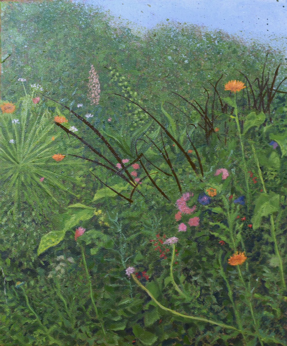 HunAdamoglu's tweet photo. Delighted to be exhibiting in the Russell Gallery’s Summer Exhibition with three paintings drawn from the Jardin des Plantes in Paris.

Parisian Flower Bed I,II,III
30 x25 cm
Oil on Canvas https://t.co/hLOO2M1BOL