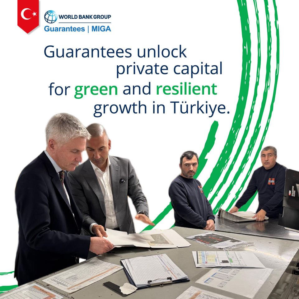 MIGA (@miga) on Twitter photo How did a family-run company in #Türkiye go green and grow?
With <a href="/WorldBank/">World Bank</a> guarantees, <a href="/halamanprinting/">Halaman</a> invested in climate-friendly tech and created jobs. Read <a href="/EdMountfield/">Ed Mountfield</a>’s blog for more: wrld.bg/Uaoc50W1Azq
#JobCreation #PrivateSector How did a family-run company in #Türkiye go green and grow?
With <a href="/WorldBank/">World Bank</a> guarantees, <a href="/halamanprinting/">Halaman</a> invested in climate-friendly tech and created jobs. Read <a href="/EdMountfield/">Ed Mountfield</a>’s blog for more: wrld.bg/Uaoc50W1Azq
#JobCreation #PrivateSector