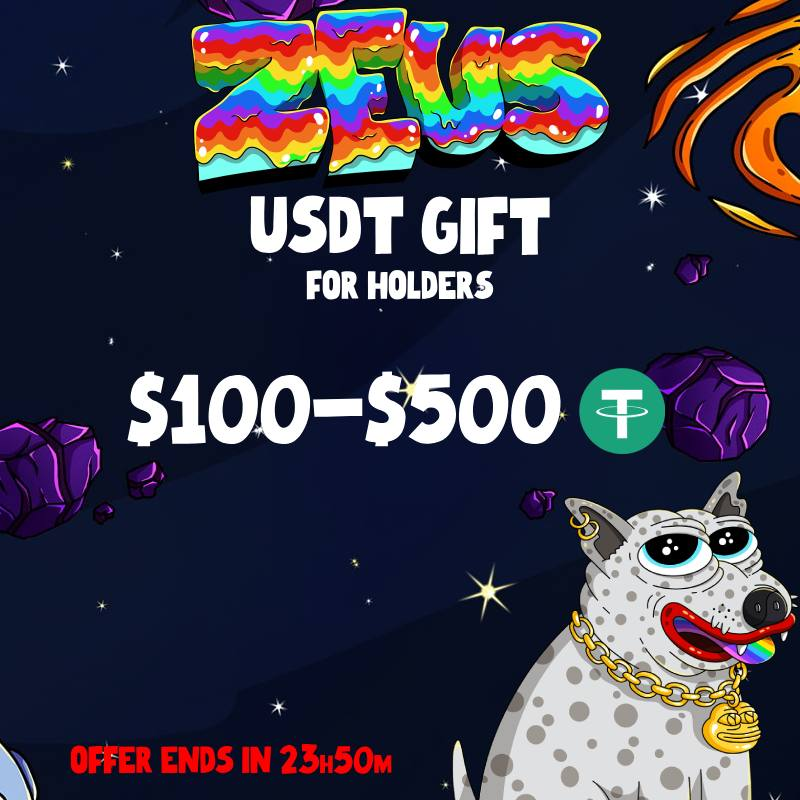 NftMovefun's tweet photo. 🌟 Giveaway! 🌟  
Win between $100 and $500 in $ZEUS!  

Here's how:  
👉 Visit https://t.co/3YFBqmCRvK  
👉 Tap “Claim gift” &amp; connect your wallet 🔗  
👉 Enjoy your crypto prize! 🎁  

#Crypto #WinCrypto #ZEUS https://t.co/q3axKpHsgr