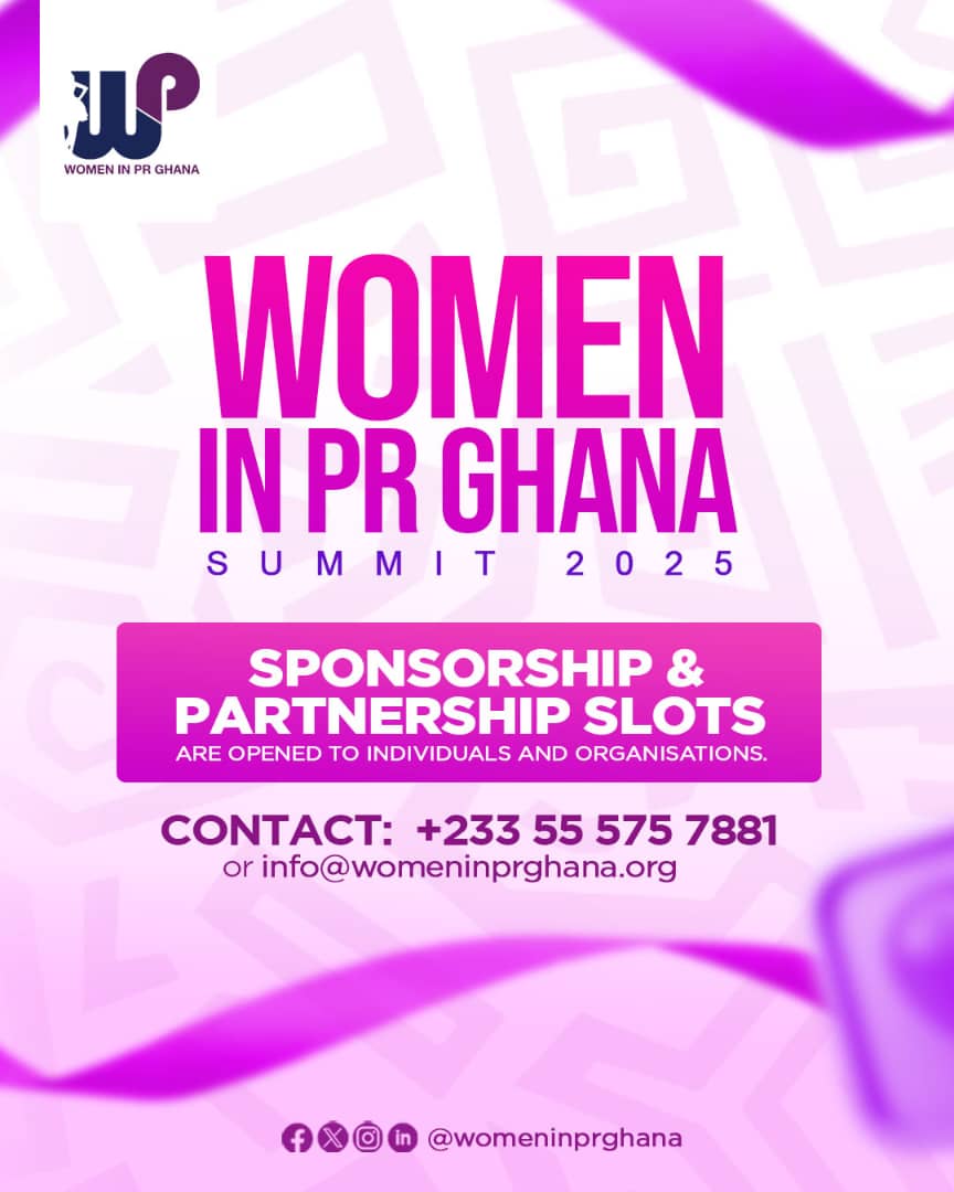 Call for Partners and Sponsors! 🔊 

Join us make an IMPACT!
We're calling on all individuals &amp; organizations to sponsor/partner us for the 9th Women in PR Summit 2025.

Reach out to us via info@womeninprghana.org or 0555757881

#womeninprghana
#wiprsummit2025