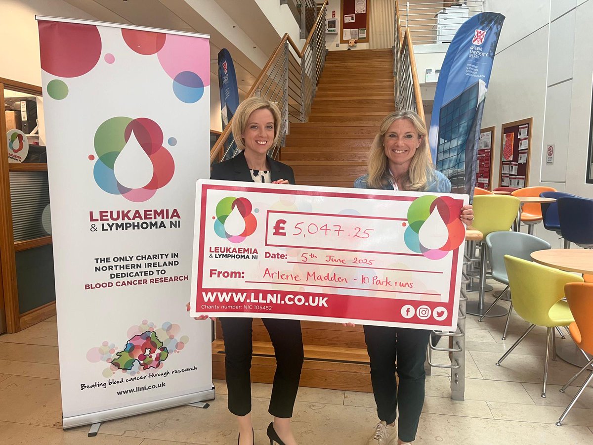 Congratulations to our #FantasticFundraiser Arlene Madden who recently completed her challenge of running 10 park runs over 10 consecutive weeks and raised an amazing £5047.25 in memory of her dearly missed mum Maureen.

#SupportingLocalCharity #ThankYouThursday