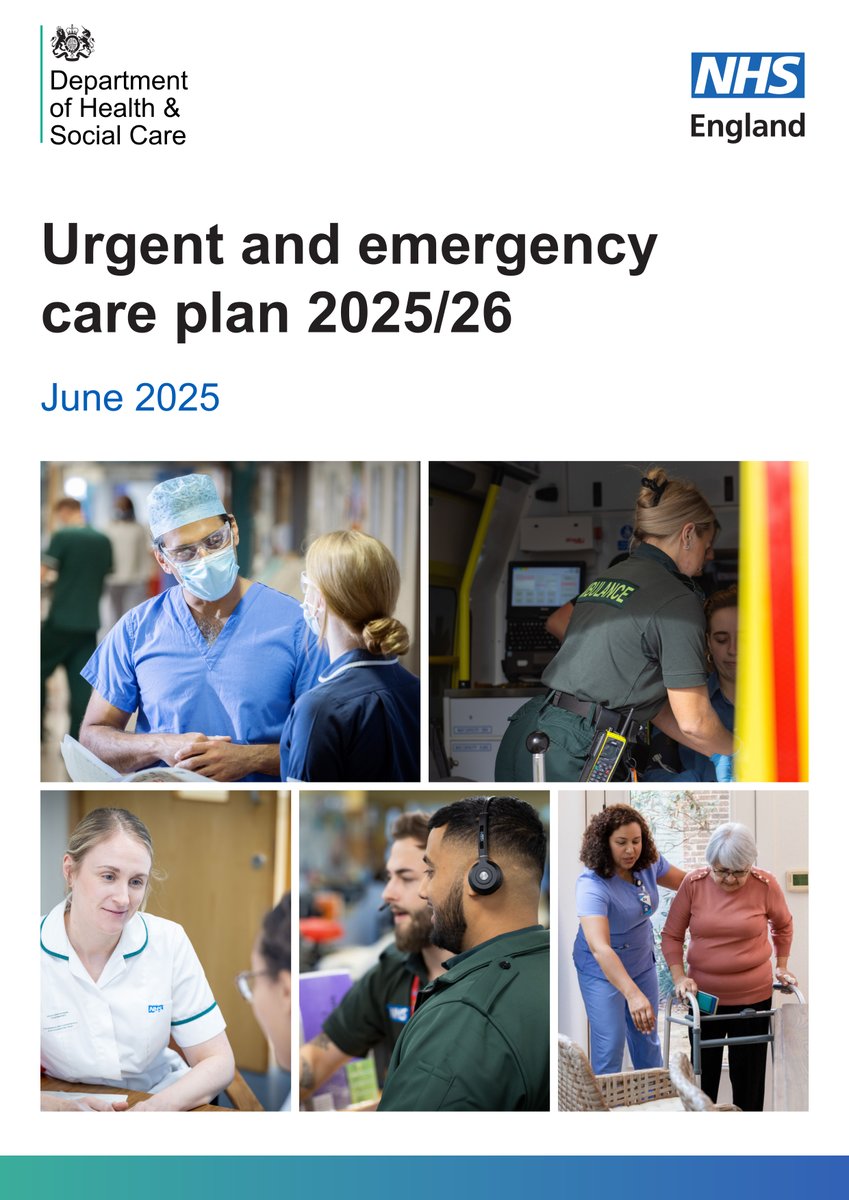 . <a href="/AACE_org/">The Association of Ambulance Chief Executives</a> has welcomed today’s new Urgent &amp; Emergency Care Plan 2025/26 unequivocally, highlighting how its own vision for the future of the NHS ambulance sector aligns perfectly with the aspirations contained in the Government’s new plan.  

[1/2]

&gt;&gt; aace.org.uk/news/aace-welc…