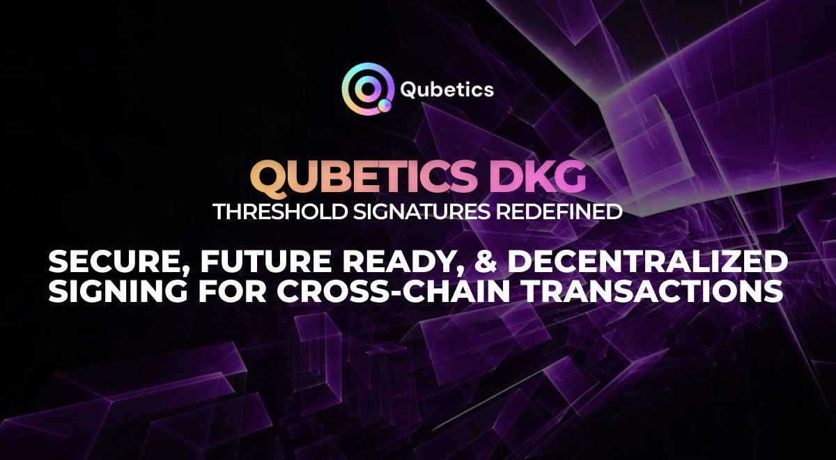 🔍 Tech Report #32 is live! 
Discover how Qubetics' innovative Threshold Signature Architecture redefines secure, trust-minimized, and decentralized asset transfers across blockchains. 

Get the full breakdown on how DKG works, what it means for the ecosystem, and how it empowers
