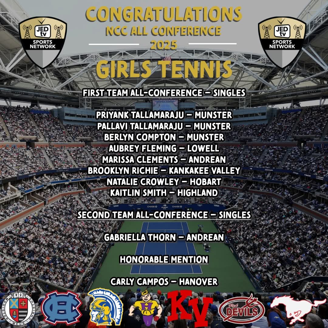 Congratulations to our varsity team all making first team all conference