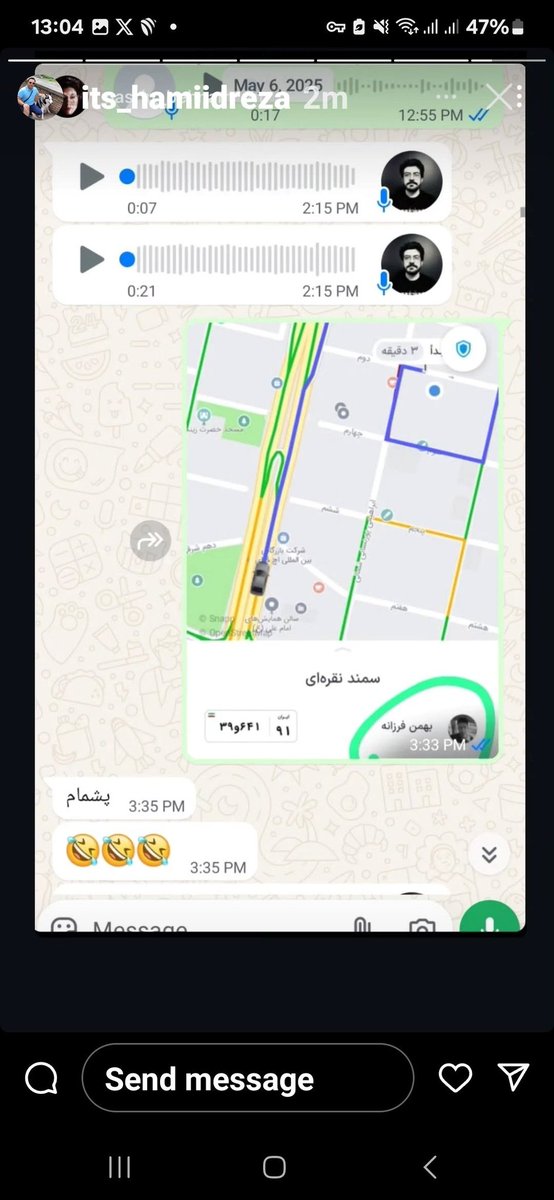 maryam71156's tweet photo. @farhad_fathi_ir فعلا این از همه ترسناکتره در قتلش
#اسنپ باید پاسخگو باشه https://t.co/iFgP42PmPE