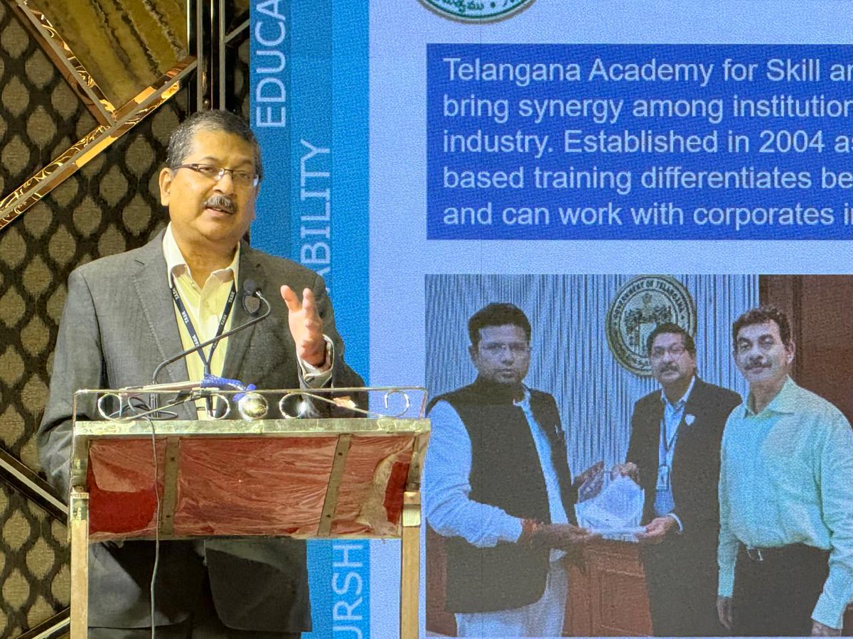 TASK Telangana (@tasktg) on Twitter photo <a href="/tasktg/">TASK Telangana</a> at #CareerNexus2025 by <a href="/ttpoconsortium/">Telangana Training and Placement consortium</a>. A national summit 150+ #HRleaders 150+ #TPOs enhancing #campusrecruitment, #employability & #industryacademia synergy. #Empoweringfutures, bridging gaps.
<a href="/OffDSB/">Sridhar Babu Duddilla</a> <a href="/PonnalaLaksmiah/">Ponnala Lakshmaiah</a> Sanjay Kumar <a href="/bhaveshmishra01/">bhaveshmishra</a> <a href="/ShrikantNF/">Shrikant Sinha</a> <a href="/SdTask/">Pradeep Reddy</a> <a href="/tasktg/">TASK Telangana</a> at #CareerNexus2025 by <a href="/ttpoconsortium/">Telangana Training and Placement consortium</a>. A national summit 150+ #HRleaders 150+ #TPOs enhancing #campusrecruitment, #employability & #industryacademia synergy. #Empoweringfutures, bridging gaps.
<a href="/OffDSB/">Sridhar Babu Duddilla</a> <a href="/PonnalaLaksmiah/">Ponnala Lakshmaiah</a> Sanjay Kumar <a href="/bhaveshmishra01/">bhaveshmishra</a> <a href="/ShrikantNF/">Shrikant Sinha</a> <a href="/SdTask/">Pradeep Reddy</a>