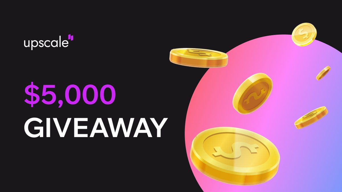 🎉 Split the $5,000 prize pool this Friday!

To enter:
1️⃣ Follow <a href="/UpscaleTrade/">Upscale</a>
2️⃣ Retweet
3️⃣ Tag 2 trader friends
4️⃣ Activate the bot: t.me/UpscaleTradeBo…

⏰ Deadline: 15:00 UTC 9th June
🎯 5 lucky winners will each receive $1,000 on app.upscale.trade