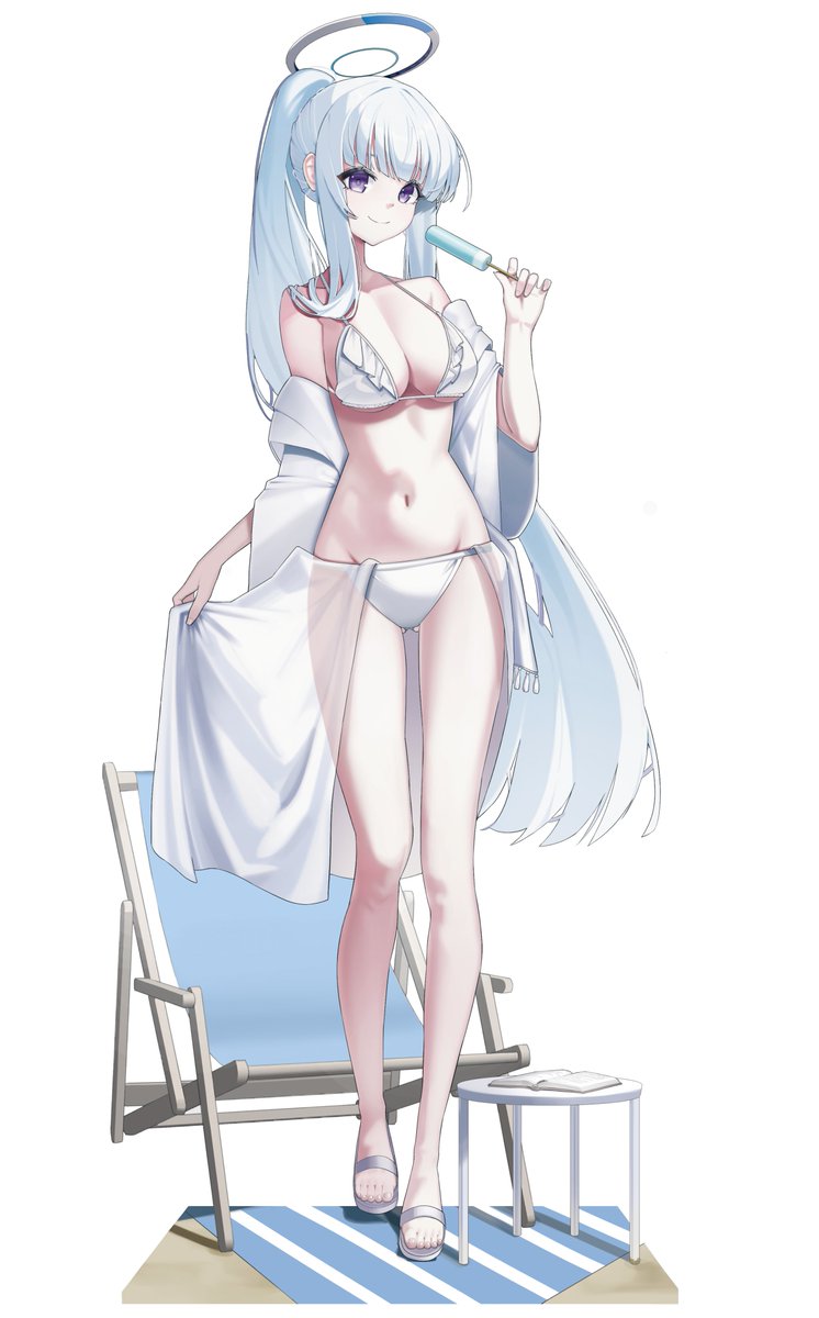 #ブルアカ 
#BlueArchive 
水着 ノア!!!!!!