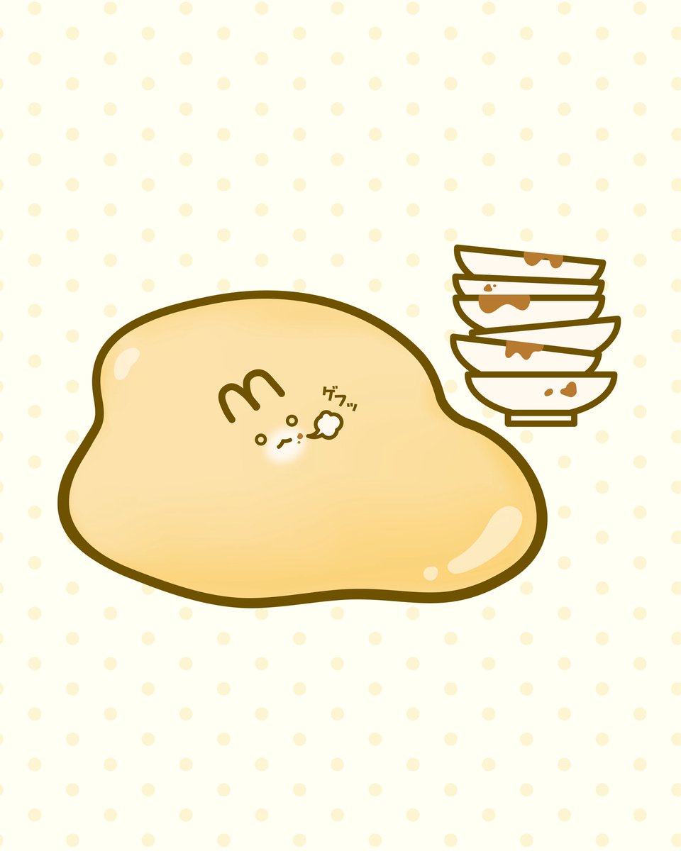 kyuru_design's tweet photo. 食べすぎたとけまる

#イラスト #キャラクター #ゆるいイラスト  
#ゆるイラスト #オリキャラ  #characterdesign  
#illustration #イラスト好きな人と繋がりたい https://t.co/fNecp10QMg
