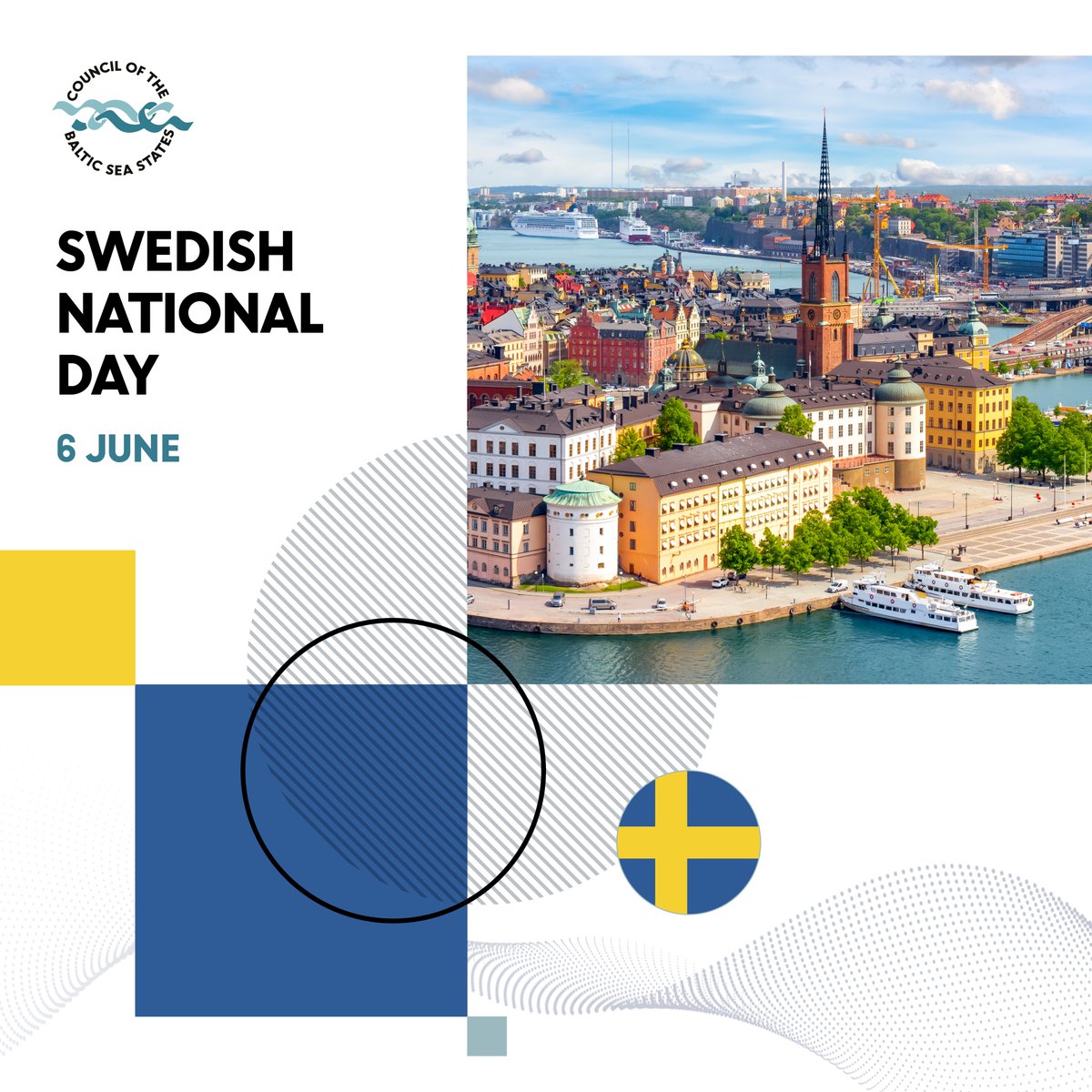 CBSSsecretariat's tweet image. 🇸🇪 Today, 6 June, we celebrate Sweden’s National Day. The date commemorates the election of King Gustav Vasa in 1523 and the adoption of the modern constitution in 1809 — both milestones in Sweden’s path to sovereignty and democracy.
Glad Nationaldag, Sverige! 🎉
Learn more…