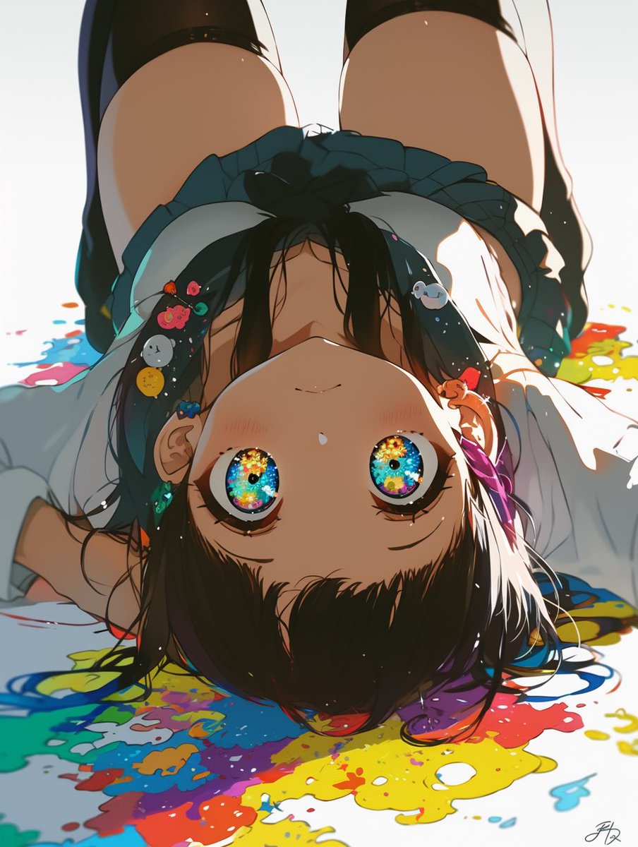LION612410's tweet photo. 虹色少女🌈✨✨
It’s a rainbow world 🌈🌈

#ai #aiart #aiartwork #aiartcommunity #aiartist #aiイラスト #虹色少女 #虹 #rainbowgirl #rainbow #rainbowhair #nft #nftart #rainbowworld https://t.co/cngTlGO2uA