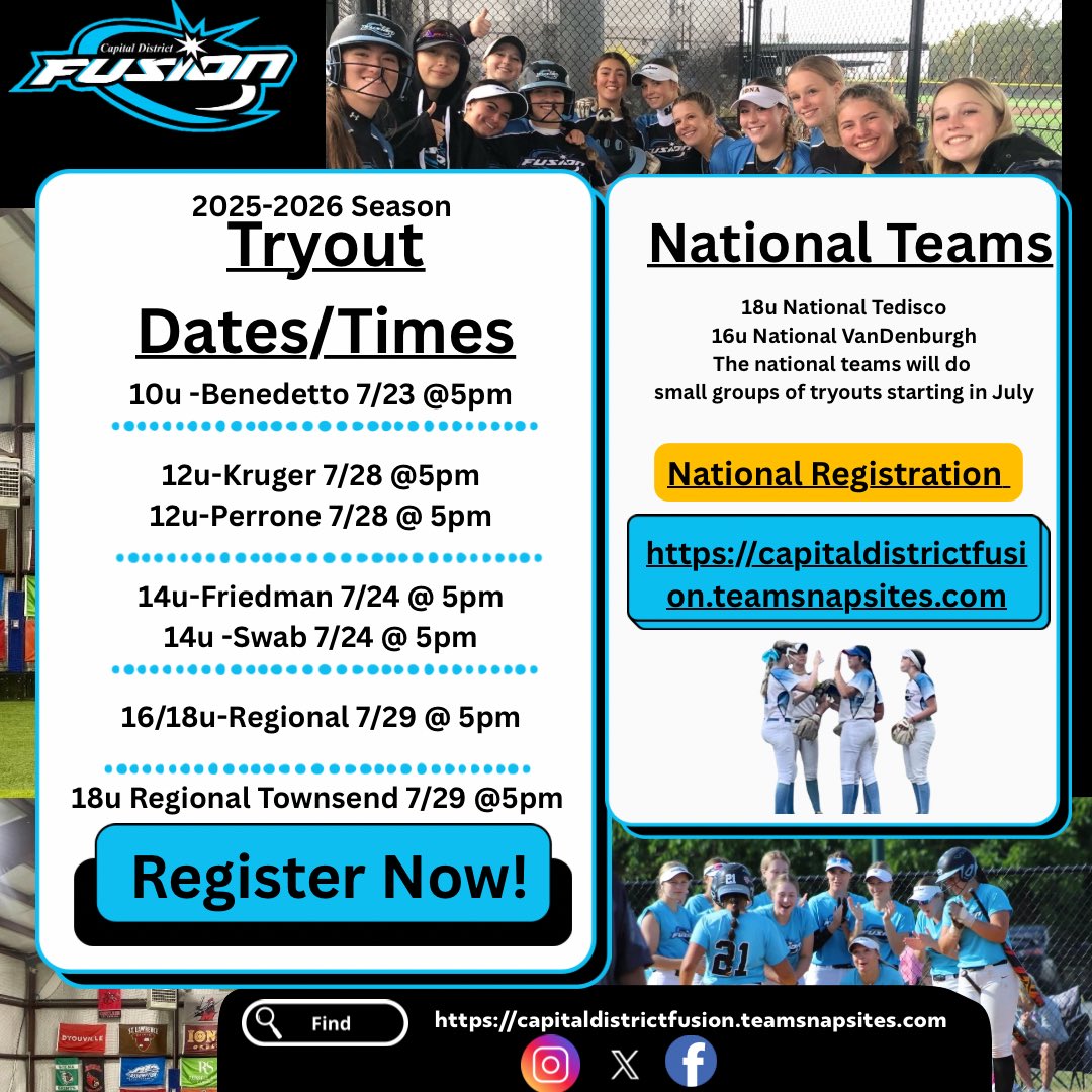 Capital District Fusion Softball tweet media