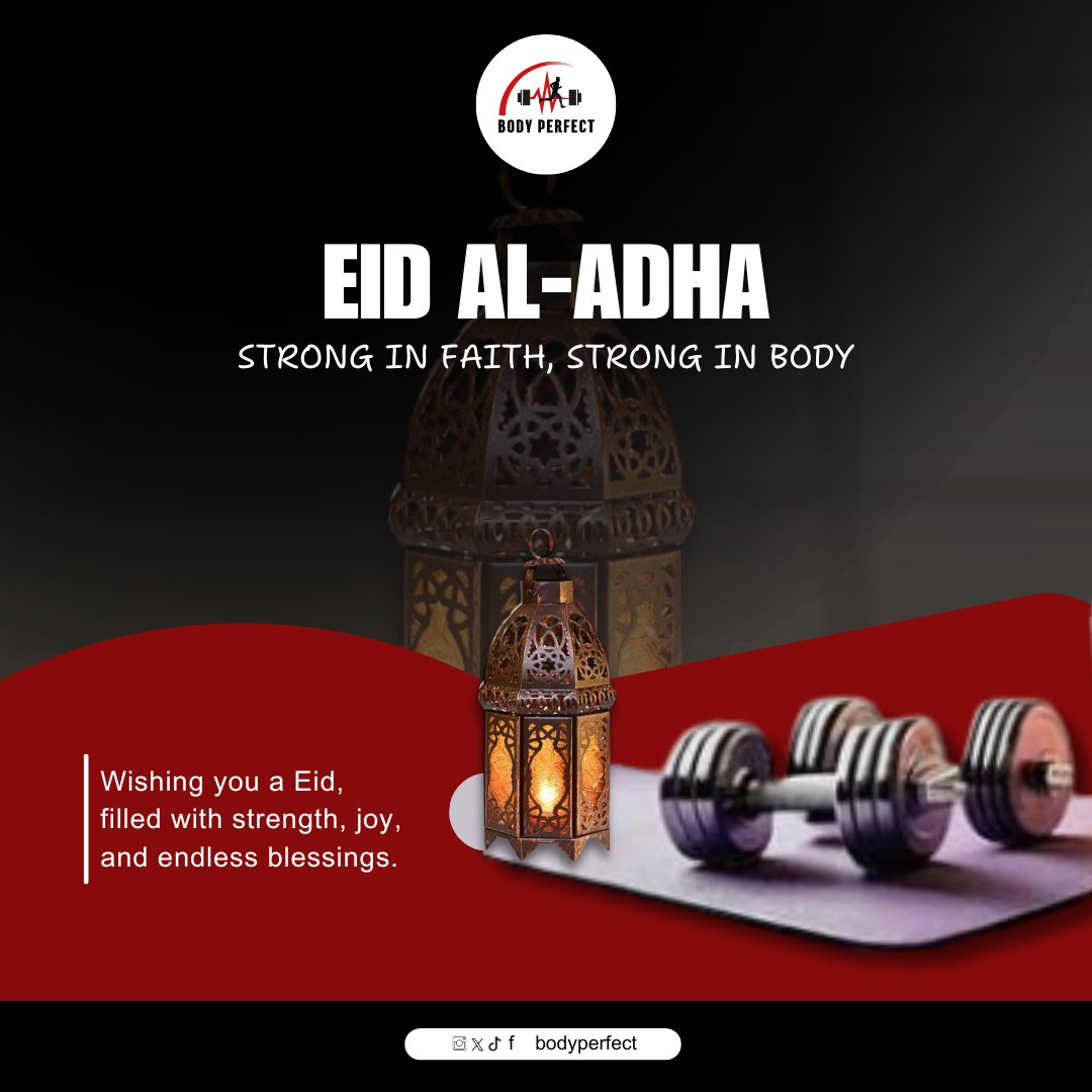_bodyperfect's tweet photo. Stay strong. Stay grateful.
Recharge, Reflect and Rise.🌙

#EidAlAdha
#EidMubarak
#BodyPerfect https://t.co/hKsmbIix2v