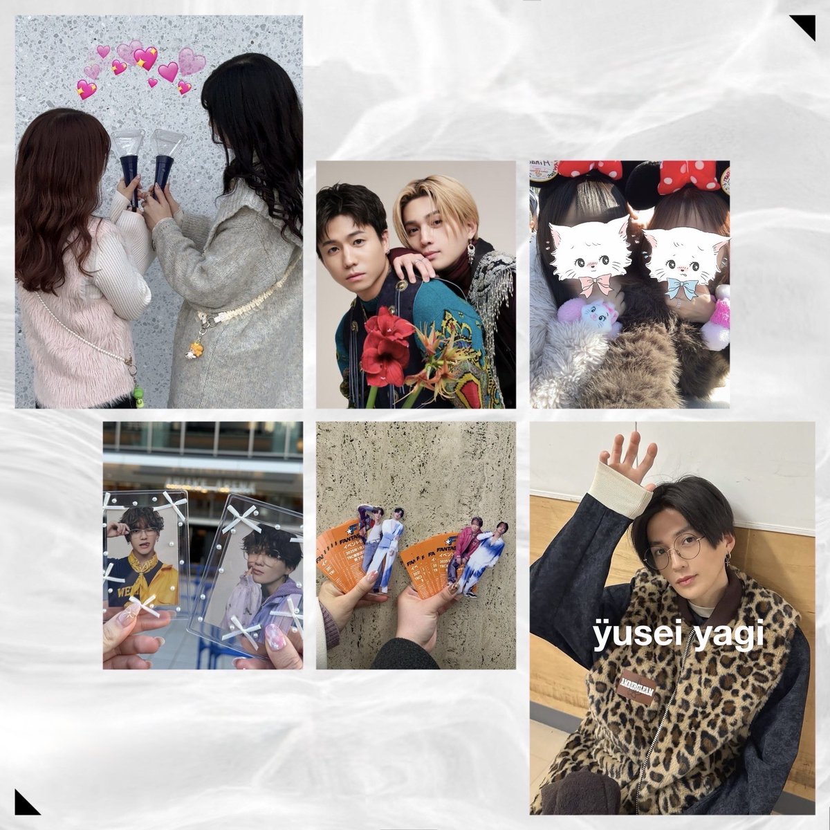 yy_b0209s's tweet photo. 𝙢𝙮 𝙩𝙖𝙜𓂃🏷️ˊ˗ ☺︎

•.\  🐈‍⬛YUSEI YAGI🥦  /.•
⁡
ツアー前に久々にやってみる〜

♡ or ↻でお迎えいきます♥

#FANTAROさんと繋がりたい 
#FANTASTICSfamさんと繋がりたい 
#LDHfanさんと繋がりたい https://t.co/laYGydHWiX
