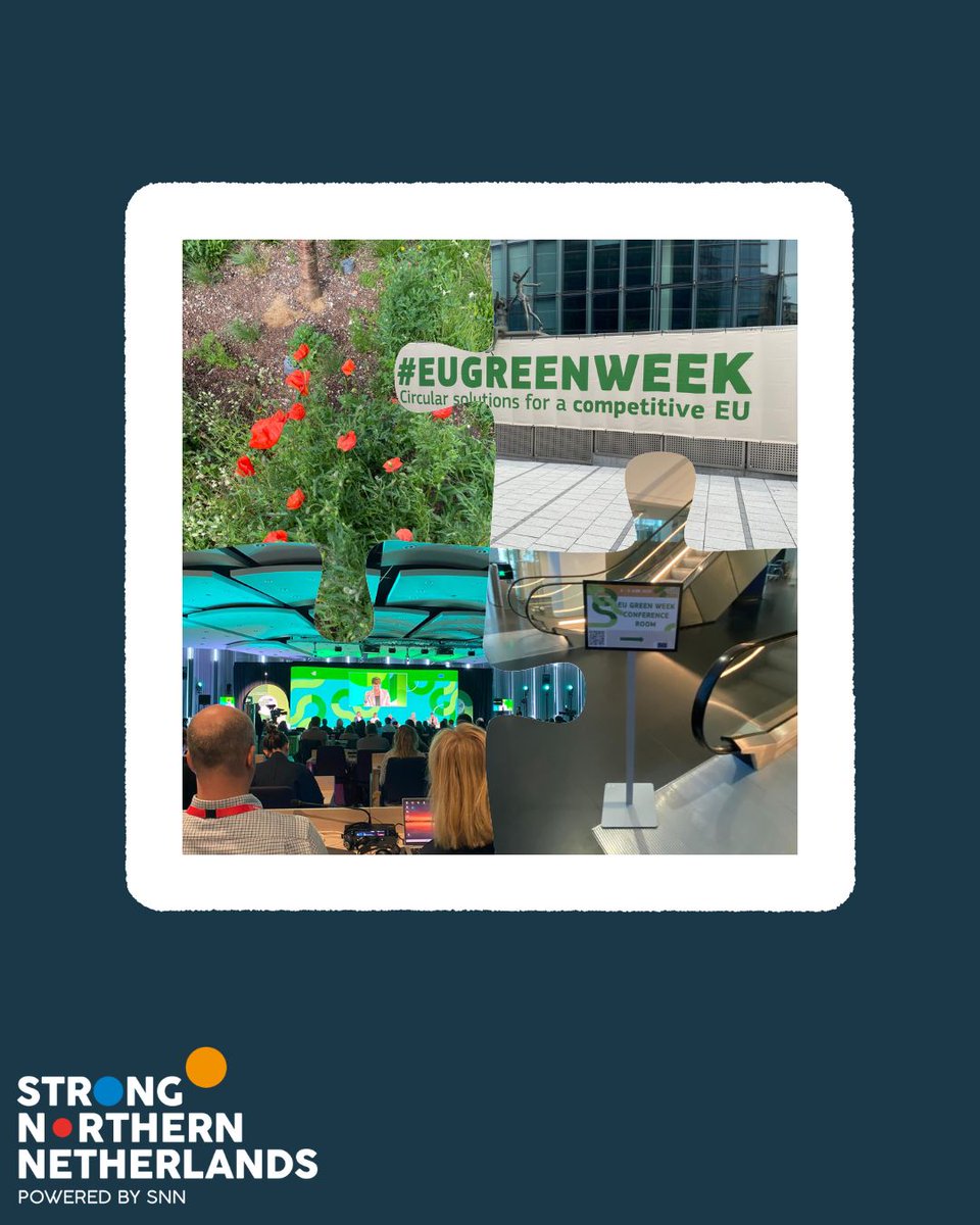 🌍 Tijdens #EUGreenWeek bracht de ECIV-conferentie in Brussel ruim 100 stakeholders samen – van regio’s en bedrijven tot onderzoekers.

💡Centraal stond de vraag: hoe maken we van cross-border samenwerking een motor voor circulaire innovatie in Europa?

📢Luc Hulsman (SNN): “We