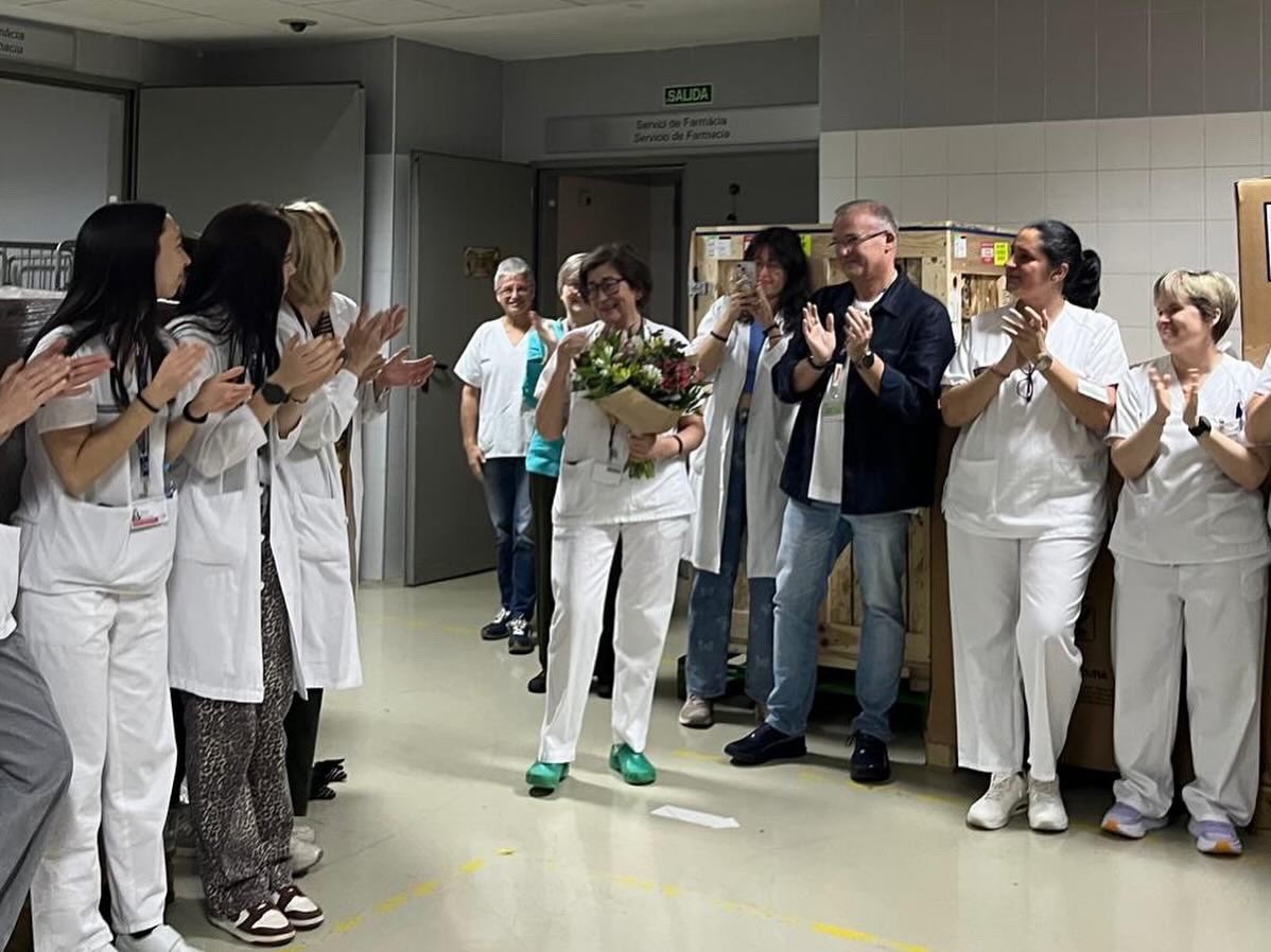 Hoy se jubila una parte fundamental de nuestro servicio 🫂 Hay gente que deja huella por donde pasa, y sin duda Nieves ha dejado una que no vamos a olvidar. 

Gracias Nieves por formarnos, por tu saber hacer y por tu dedicación.

Te deseamos lo mejor en esta nueva etapa 💌