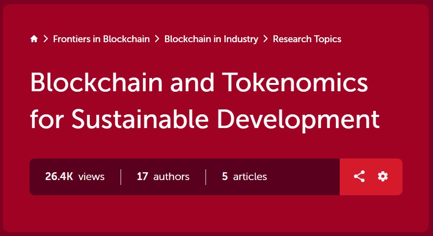 Enrico Ferro (@egferro) on Twitter photo We're excited to announce the call for contributions to "Blockchain & Tokenomics for Sustainable Development, Volume II", published by <a href="/FrontiersIn/">Frontiers</a>.
Special thanks to my co-editors, <a href="/xalexopoulos/">Harris Alexopoulos</a> & <a href="/claunet75/">Claudio Schifanella</a>.
View the call for papers: frontiersin.org/research-topic… We're excited to announce the call for contributions to "Blockchain & Tokenomics for Sustainable Development, Volume II", published by <a href="/FrontiersIn/">Frontiers</a>.
Special thanks to my co-editors, <a href="/xalexopoulos/">Harris Alexopoulos</a> & <a href="/claunet75/">Claudio Schifanella</a>.
View the call for papers: frontiersin.org/research-topic…