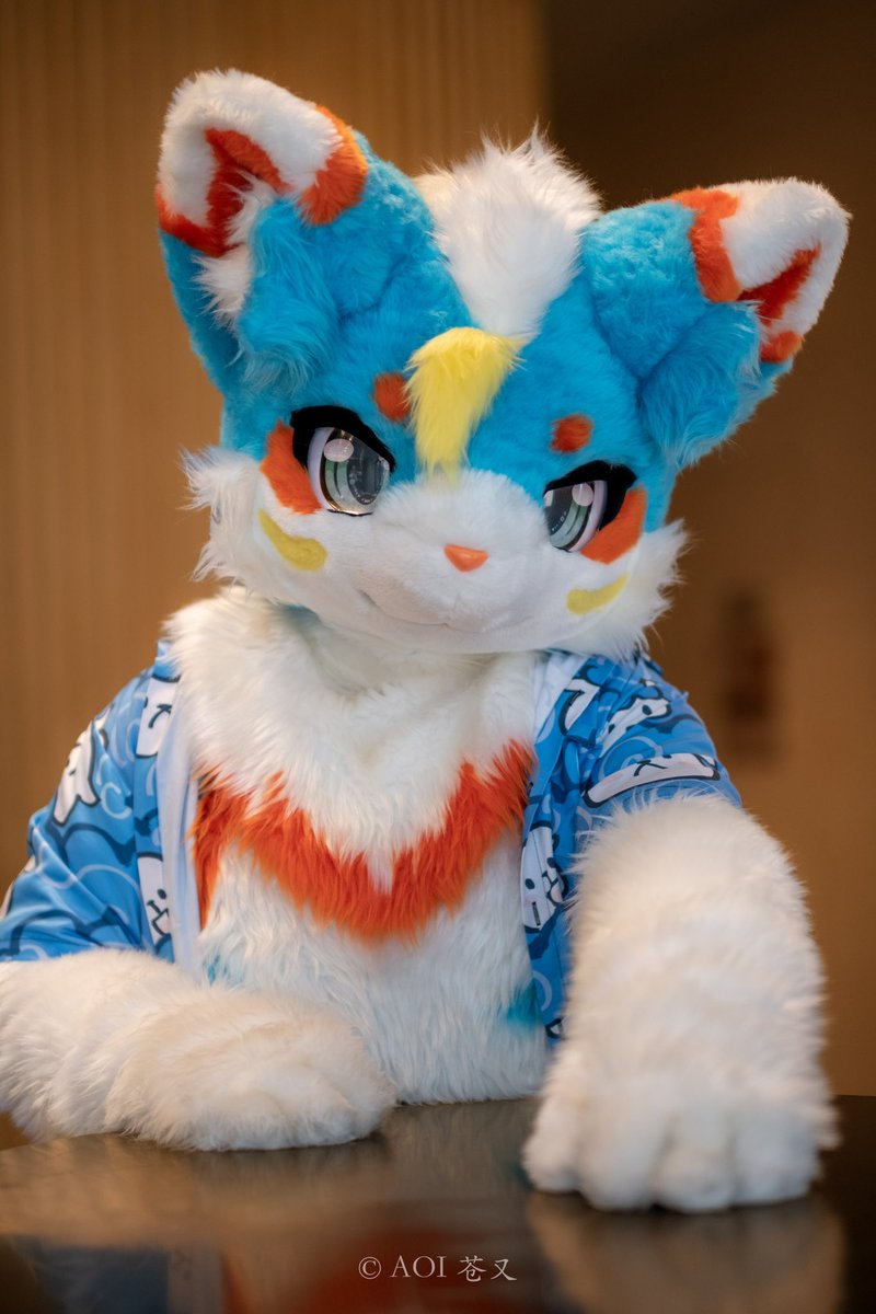 #FursuitFriday 
眼前总是出现你熟悉的模样，
就好像你在我身边一样

📷：<a href="/AOI_youyou/">苍又又又 AOI</a>