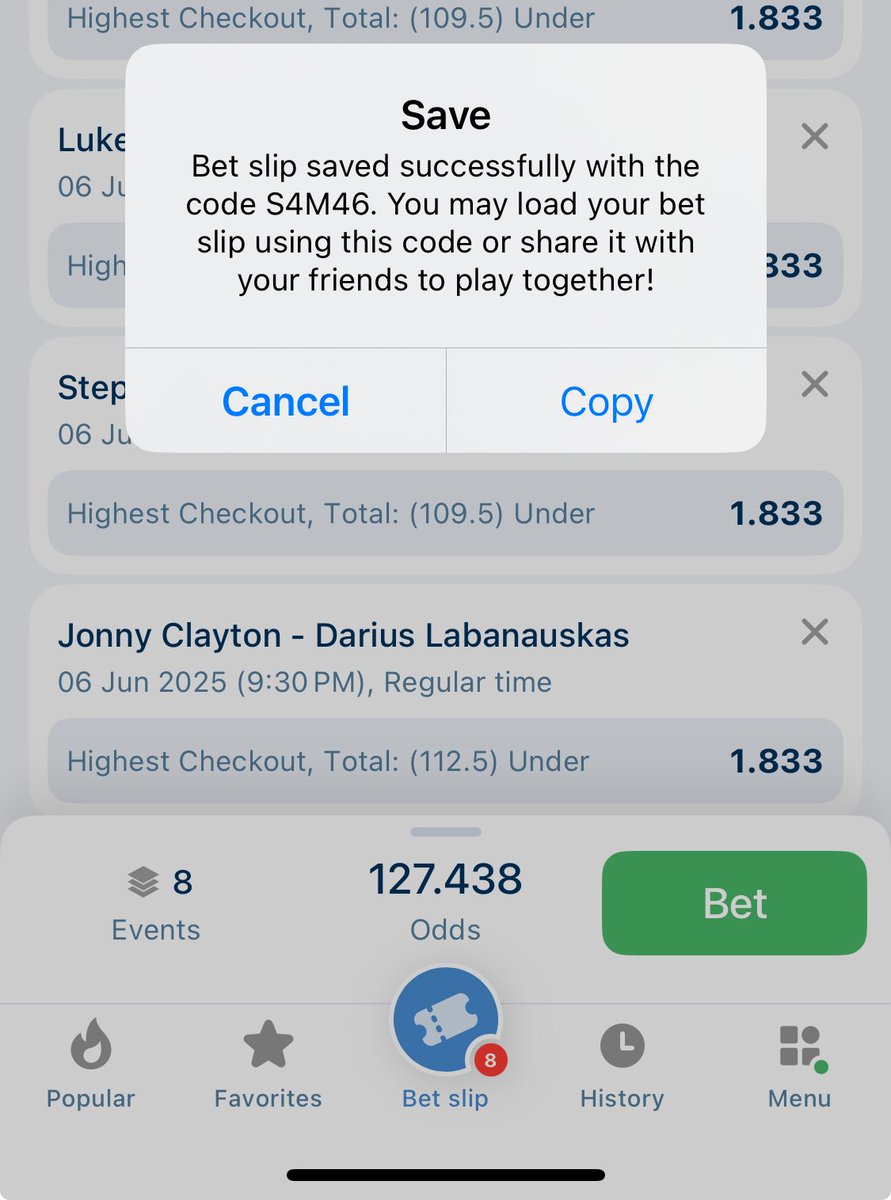 Mega Odds on 1XBet 🎯 🔞

Global Code; xzk46, x3l46, zpl46, 6qm46

Try again in some minutes if the code is not working, Game will start by 6pm.

Join my telegram for sharp 3 odds; t.me/oluwayemin