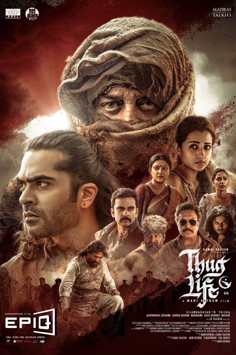 karthik subbaraj (@karthiksubbaraj) on Twitter photo Felt & relished the OG #Mani sir vibes in most of the scenes... Loved it #Thuglife 👌👌
#ManiRatnam Sir - The Master of Vintage Gangster Dramas 🙏🏻❤️
<a href="/ikamalhaasan/">Kamal Haasan</a> Sir's performance was as usual a masterclass in acting 🔥🔥
<a href="/SilambarasanTR_/">Silambarasan TR</a> 's swag and the performance of the Felt & relished the OG #Mani sir vibes in most of the scenes... Loved it #Thuglife 👌👌
#ManiRatnam Sir - The Master of Vintage Gangster Dramas 🙏🏻❤️
<a href="/ikamalhaasan/">Kamal Haasan</a> Sir's performance was as usual a masterclass in acting 🔥🔥
<a href="/SilambarasanTR_/">Silambarasan TR</a> 's swag and the performance of the
