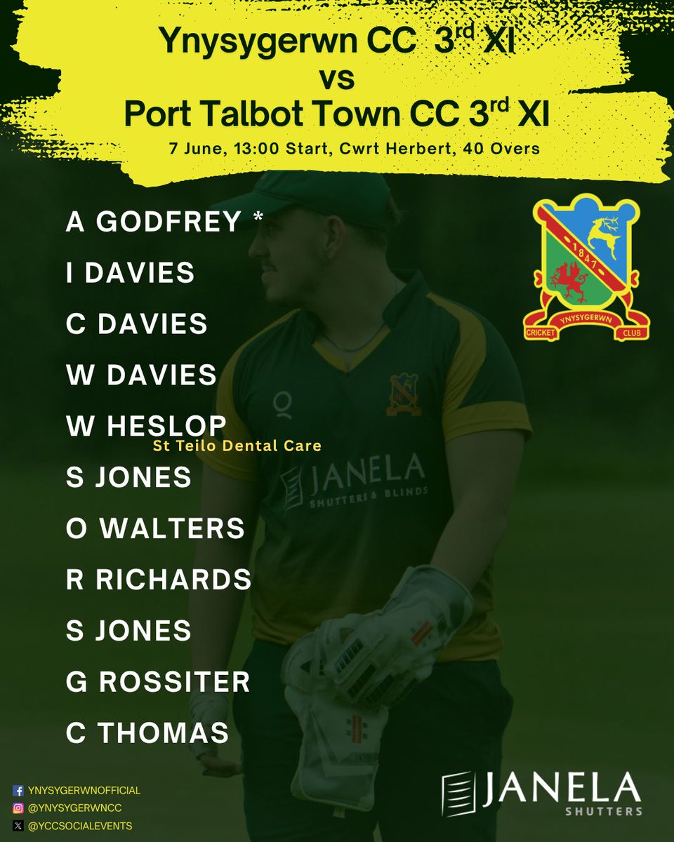 Ynysygerwn Sports & Social Club Official (@yccsocialevents) on Twitter photo 3 games tomorrow. Let's hope the rain stays away ππ»
Squads and info below ππ» πππ 3 games tomorrow. Let's hope the rain stays away ππ»
Squads and info below ππ» πππ