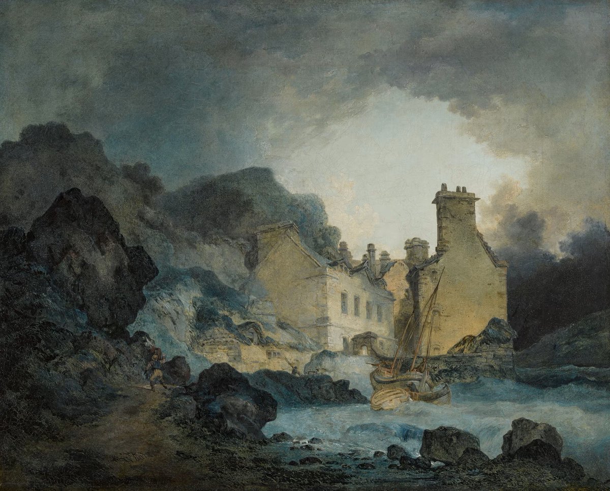 One of JMW Turner’s earliest paintings rediscovered after 150 years
"Depiction of a stormy Bristol landscape to be sold after artist’s signature was found when it was cleaned"
theguardian.com/artanddesign/2…