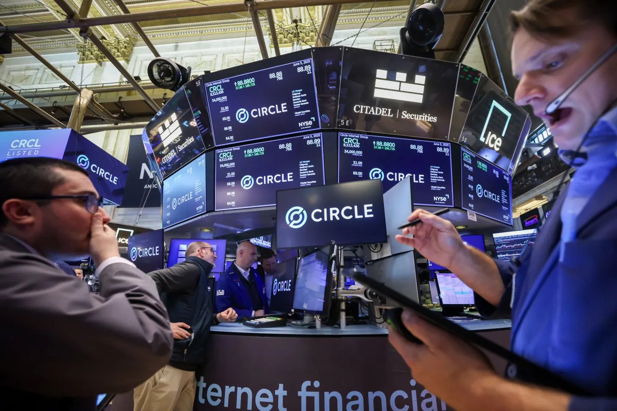 🚨 BREAKING: "Circle: 17,2 miliardi di dollari persi in un'IPO sottovalutata alla Borsa di New York"