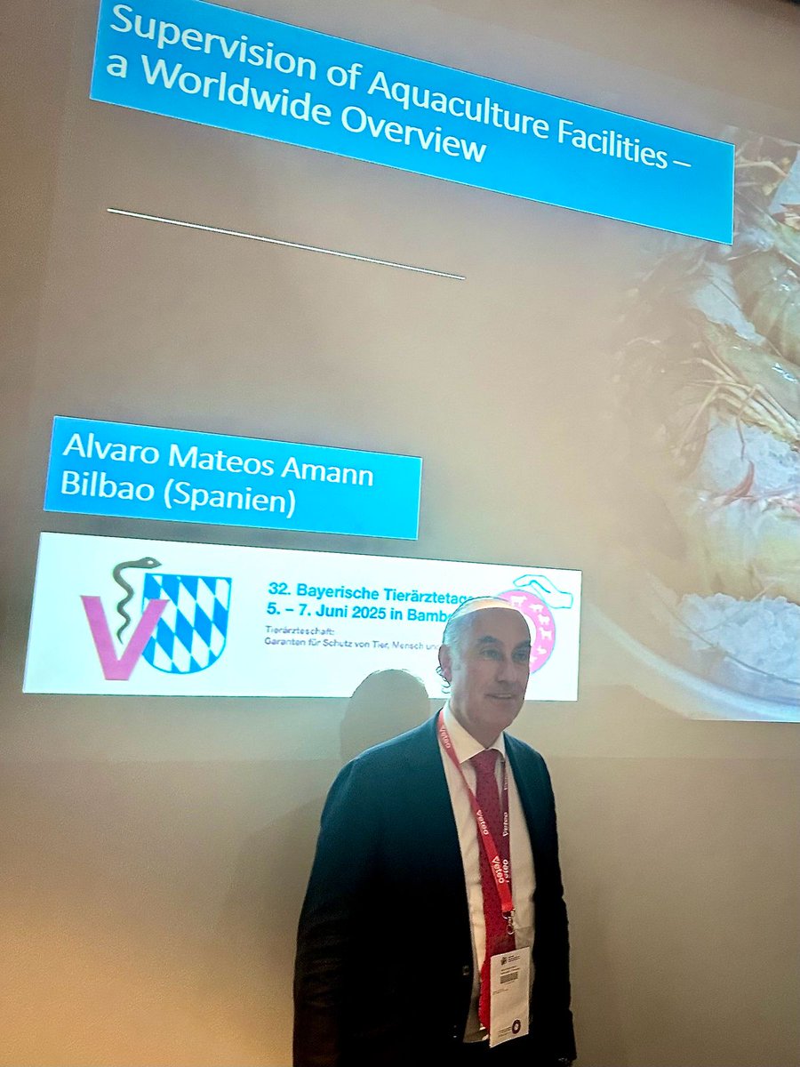 colvetbizkaia (@colvetbizkaia) on Twitter photo Nuestro presidente <a href="/A_MateosAmann/">Alvaro Mateos Amann</a> participó en las 32ª Jornadas de la Organización Veterinaria de Baviera (BLTK) celebradas el pasado 5 de junio en Bamberg, Alemania. Su intervención en el Workshop fue sobre la “Supervisión de instalaciones de acuicultura: una visión mundial”. Nuestro presidente <a href="/A_MateosAmann/">Alvaro Mateos Amann</a> participó en las 32ª Jornadas de la Organización Veterinaria de Baviera (BLTK) celebradas el pasado 5 de junio en Bamberg, Alemania. Su intervención en el Workshop fue sobre la “Supervisión de instalaciones de acuicultura: una visión mundial”.