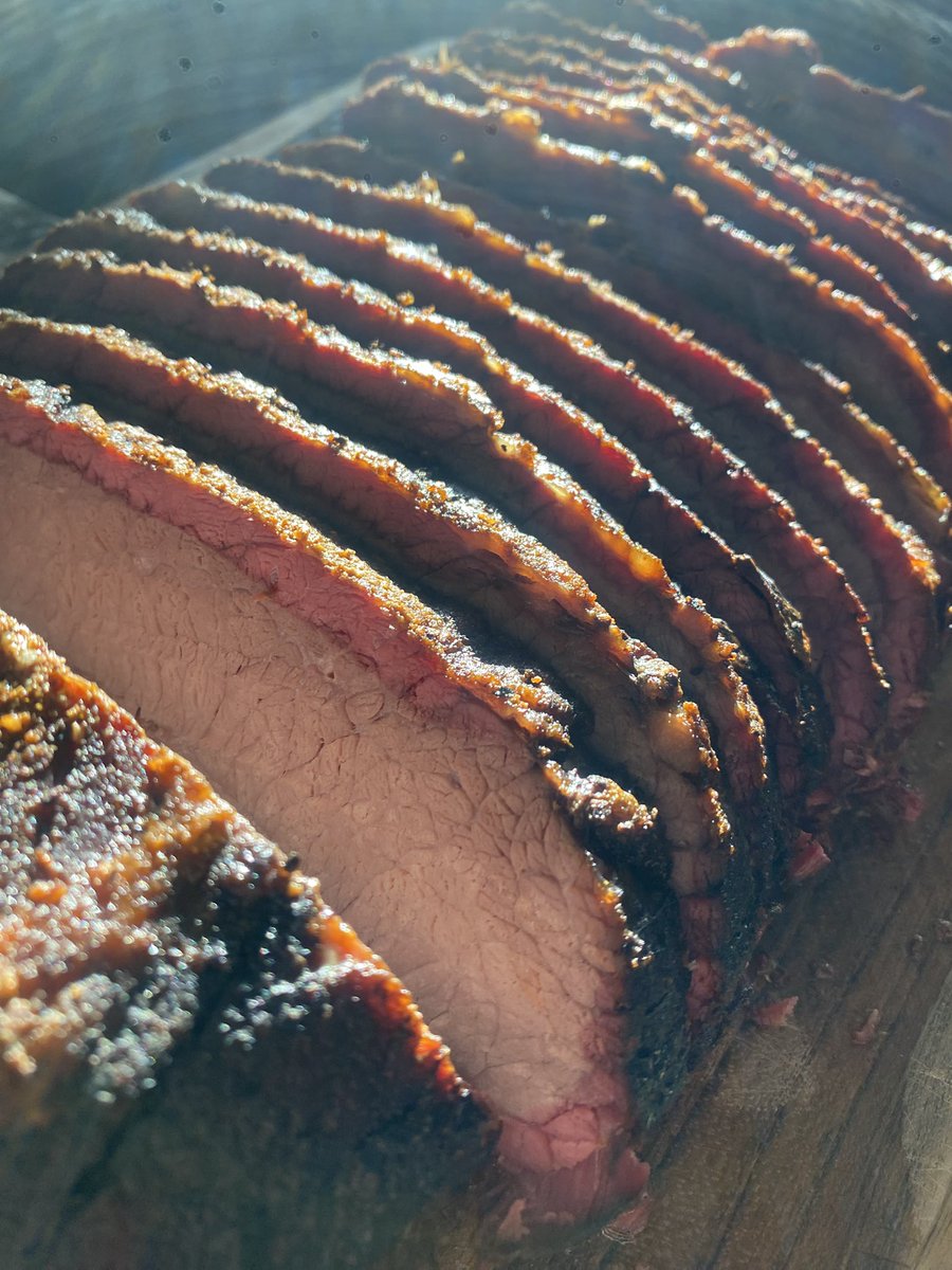 bjizzle56's tweet image. Briskets turned out really good. Hoping Mr. Joe Cardiff and family enjoy them later today. Big thanks to Eric Johnson &amp;amp; @smokinokiesbbq1 for the side dishes that will pair with the briskets. #bbq #smoker #yoder