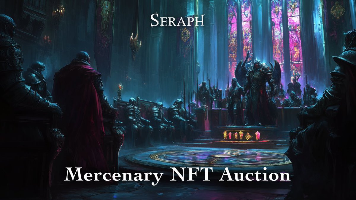 🪖 Mercenary NFT Auction Incoming!

Seraph Season3 brings the new Mercenary System, a thrilling new gameplay mode for all auto chess lovers! 

Assemble your strongest squad, challenge the Ultimate Demon, and farm Blood Diamonds &amp; Fire Feathers as you fight your way to the top!