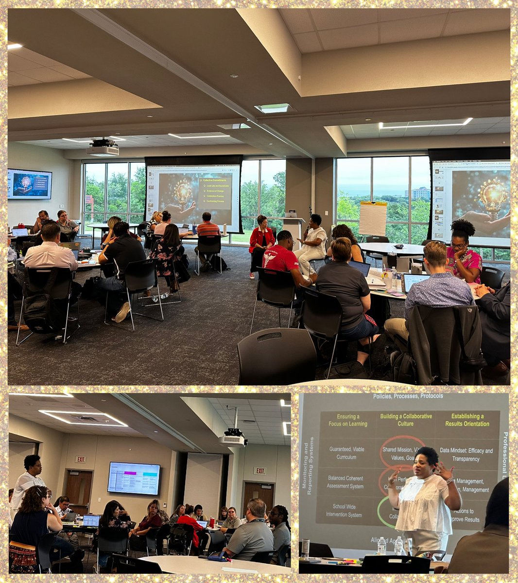 Dr. Kristina Feldner (@kristinafeldner) on Twitter photo Middle & high school leaders spent the day with Dr. Regina Owens building systems to strengthen PLCs in <a href="/IrvingISD/">Irving ISD</a>. Grateful for the challenge, clarity & coaching to support empowered, collaborative teams! #LeadershipDevelopment #PLC #InstructionalLeadership #ExcellenceInAction Middle & high school leaders spent the day with Dr. Regina Owens building systems to strengthen PLCs in <a href="/IrvingISD/">Irving ISD</a>. Grateful for the challenge, clarity & coaching to support empowered, collaborative teams! #LeadershipDevelopment #PLC #InstructionalLeadership #ExcellenceInAction