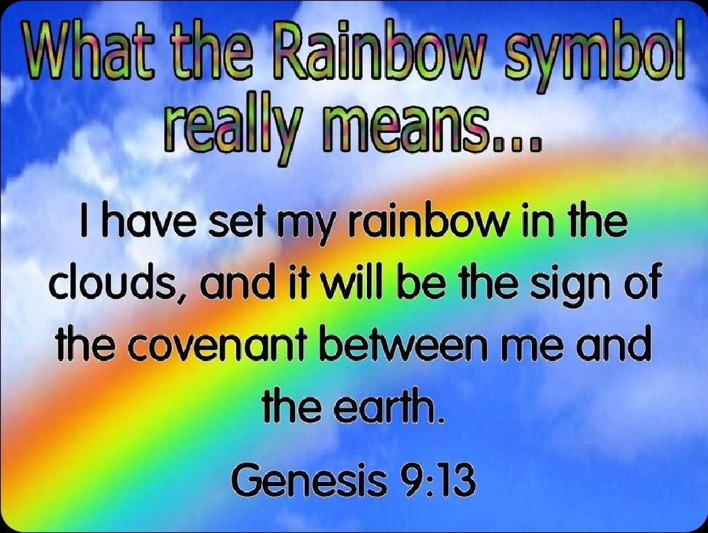 ✝️✝️✝️✝️✝️✝️✝️✝️✝️✝️✝️✝️ Let's take God's rainbow  back from the LGBTQYXZ...
f'ckn confuss'n. 
The rainbow is a gift from God! ✝️✝️✝️✝️✝️✝️✝️✝️✝️✝️✝️✝️
GIVE US BACK ALL THEM LETTERS TOO!🤯