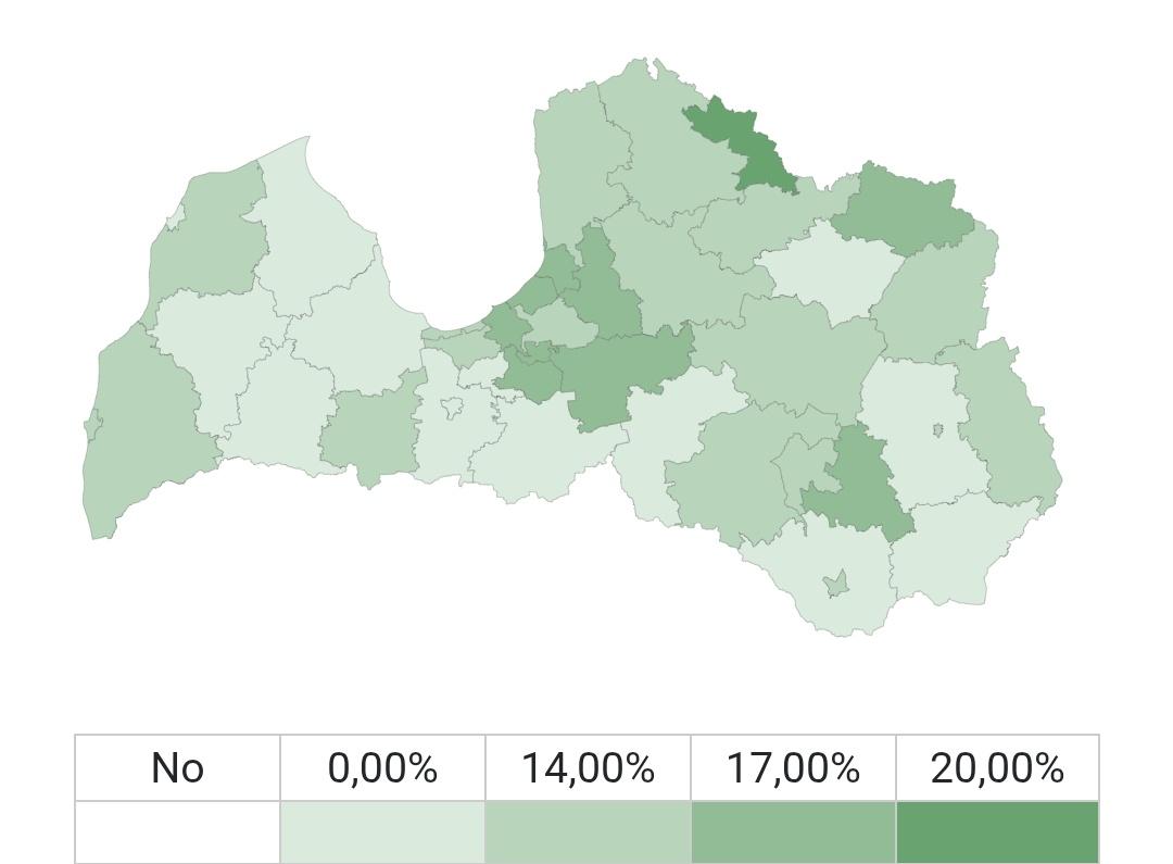 Iepriekšējā balsošana noslēgusies.

Kopumā Latvijā nobalsojuši  - 219 128 (15,91%)

Rīgā nobalsojuši - 76 170 (18,62%)

Rīt, 7. jūnijā, iespējams nobalsot no plkst. 8:00 – 20:00. 

Esam aktīvi un dodamies uz vēlēšanām 🙏🇱🇻
