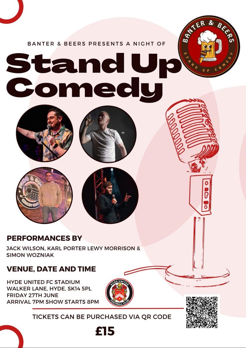Get your tickets for the comedy night.

Three weeks tonight

shop.weeztix.com/2e889833-ea90-…