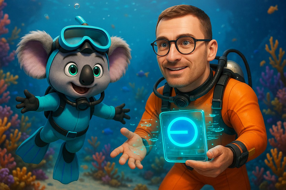CalliopeOnBase's tweet image. Exploring the depths of innovation with @jessepollak and Beats! 🐨 Discovering the vibrant world of $BEATS in the deep Base seas. One day, mate, you&apos;ll join @BeatsOnBase — can&apos;t wait! 🌊🚀 #BaseChainAdventure #TechDive