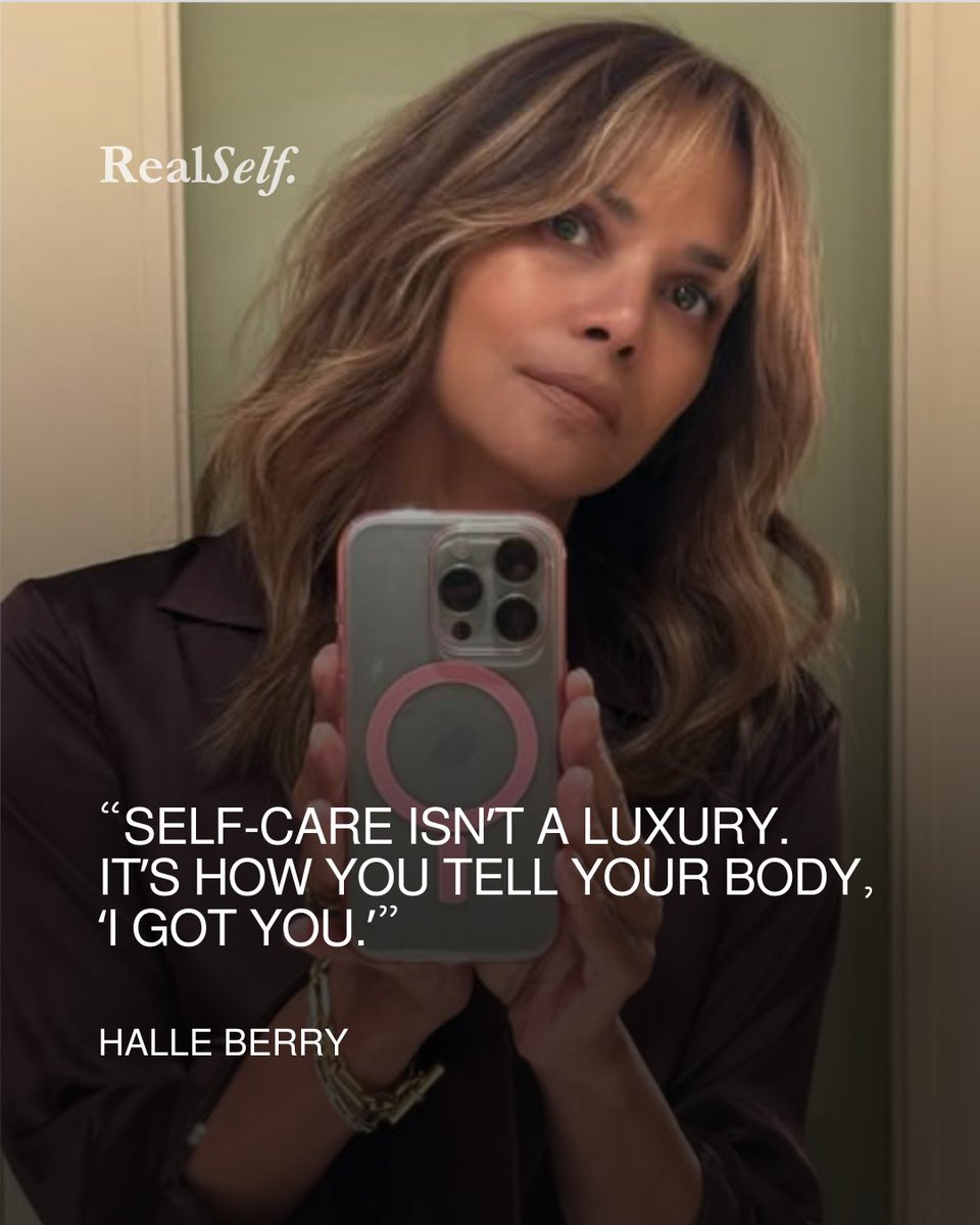 Self-care: self-love in action. (📸 <a href="/halleberry/">Halle Berry</a>)