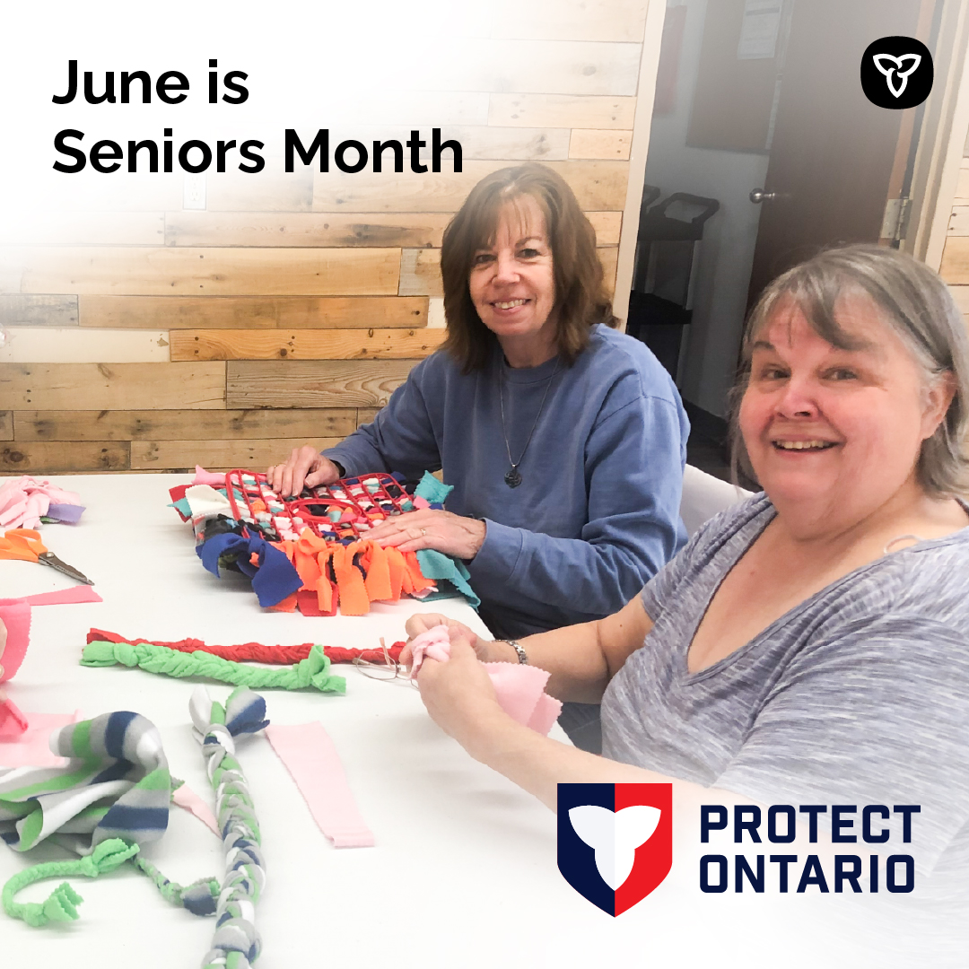 Seniors Active Living Centre programs help protect the well-being of our Seniors.

Kingsville Community Centre, a program recipient, is celebrating #SeniorsMonth2025 with their creative knitting and arts programs 🪡🧶!

Find a program near you:
ontario.ca/page/find-seni…