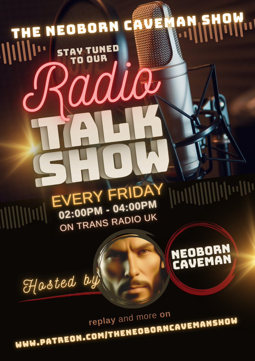 The Neoborn Caveman Show (@theneobornshow) on Twitter photo ARE YOU HAPPY THESE DAYS? - almost alive <a href="/transradiouk/">Trans Radio UK - Support Trans Kids</a>
it's an authentic (radio) experience
If you need to come, if you wanna come, if you have no one else to come with, it's your time!
with the music of <a href="/Inoxidables13/">Inoxidables (Oficial)</a> <a href="/bigbusdream/">Big Bus Dream (Mike Shannon)</a> and many others ARE YOU HAPPY THESE DAYS? - almost alive <a href="/transradiouk/">Trans Radio UK - Support Trans Kids</a>
it's an authentic (radio) experience
If you need to come, if you wanna come, if you have no one else to come with, it's your time!
with the music of <a href="/Inoxidables13/">Inoxidables (Oficial)</a> <a href="/bigbusdream/">Big Bus Dream (Mike Shannon)</a> and many others