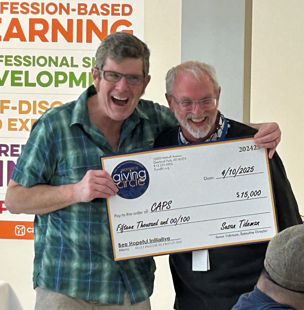 #HappyBVEFriday! 
Thanks to the generosity of BVEF's Women’s Giving Circle, CAPS Bioscience students have a $15,000 grant that will model sustainable agriculture by using compost and honeybee pollinators to grow food for local pantries. Congrats! #BVEFGrants  #BVEFStrong