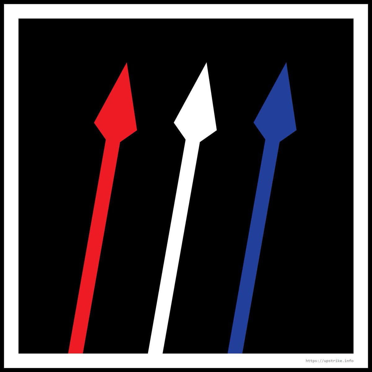 Was unsure if I should share this on X or not, but fuck it, we ball. 

I made this protest design/symbol artwork I call "Upstrike" a while ago and public domained it (~15 versions, some B&amp;W, w/text, etc). upstrike.info

DEFY AUTHORITARIANISM, NEOFEUDALISM &amp; SUPREMACISM!