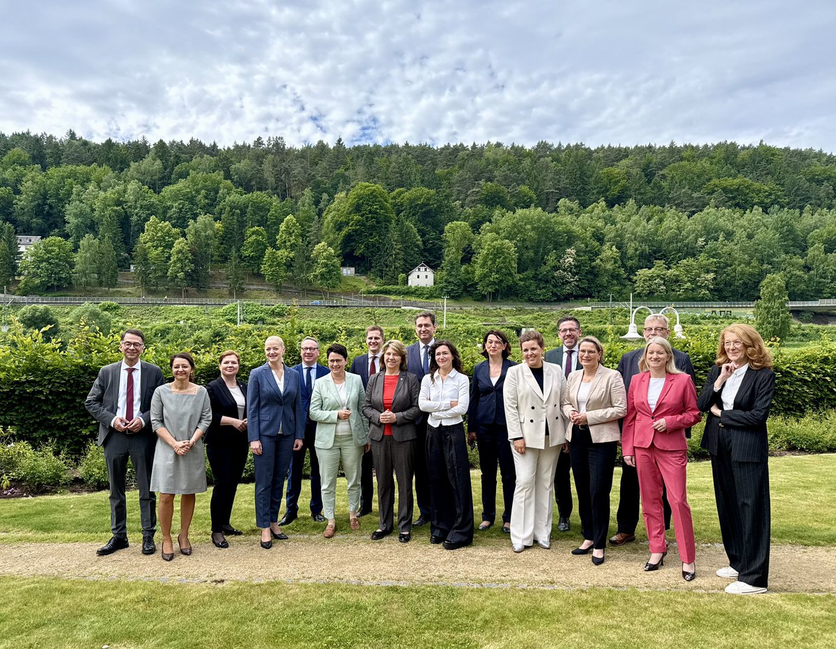Bilanz Justizministerkonferenz 2025 in Bad Schandau - #SachsenAnhalt|s #Justiz|ministerin Franziska #Weidinger: Bund und Länder wollen gemeinsam den Rechtsstaat stärken. Pressemitteilung: mj.sachsen-anhalt.de/aktuelles/pres…