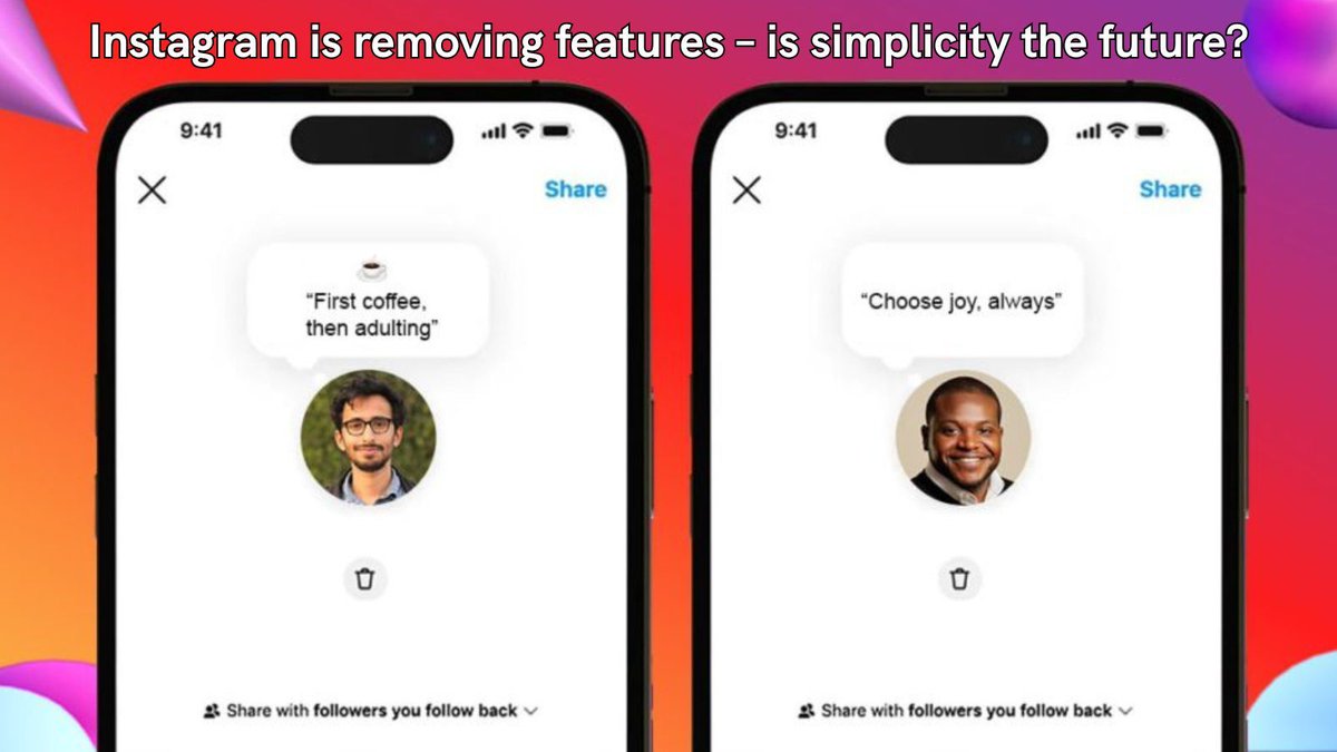 🤳 The option to update your followers via notes has now been removed. Instagram made changes to the app to simplify their current features.
blog.push.fm/20421/instagra…