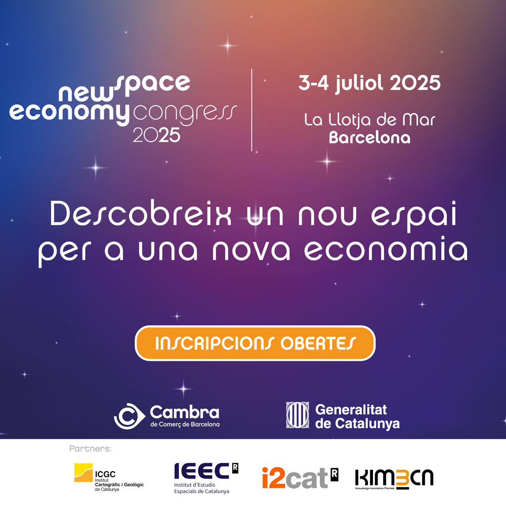 🚀 S'apropa el #NewSpace25!

🎙️Més de 40 ponents internacionals
✨ Focus en les novetats del sector, entre elles l’ús de la IA, i el seu rol en revolucionar un sector clau
🤝 La #DigitalCatAlliance hi ha col·laborem per connectar l'ecosistema NewSpace.