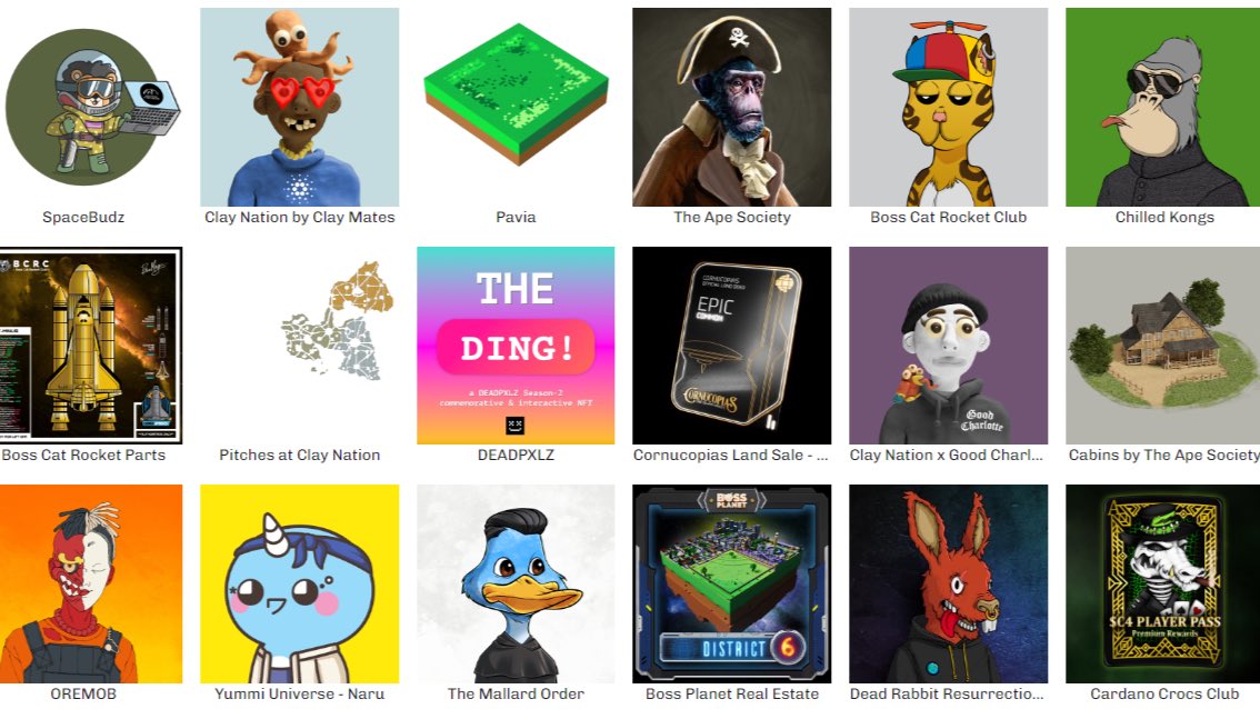 Just because new CNFTs aren’t releasing as much, doesn’t mean you can’t rep the OG projects still here.

Who you repping?