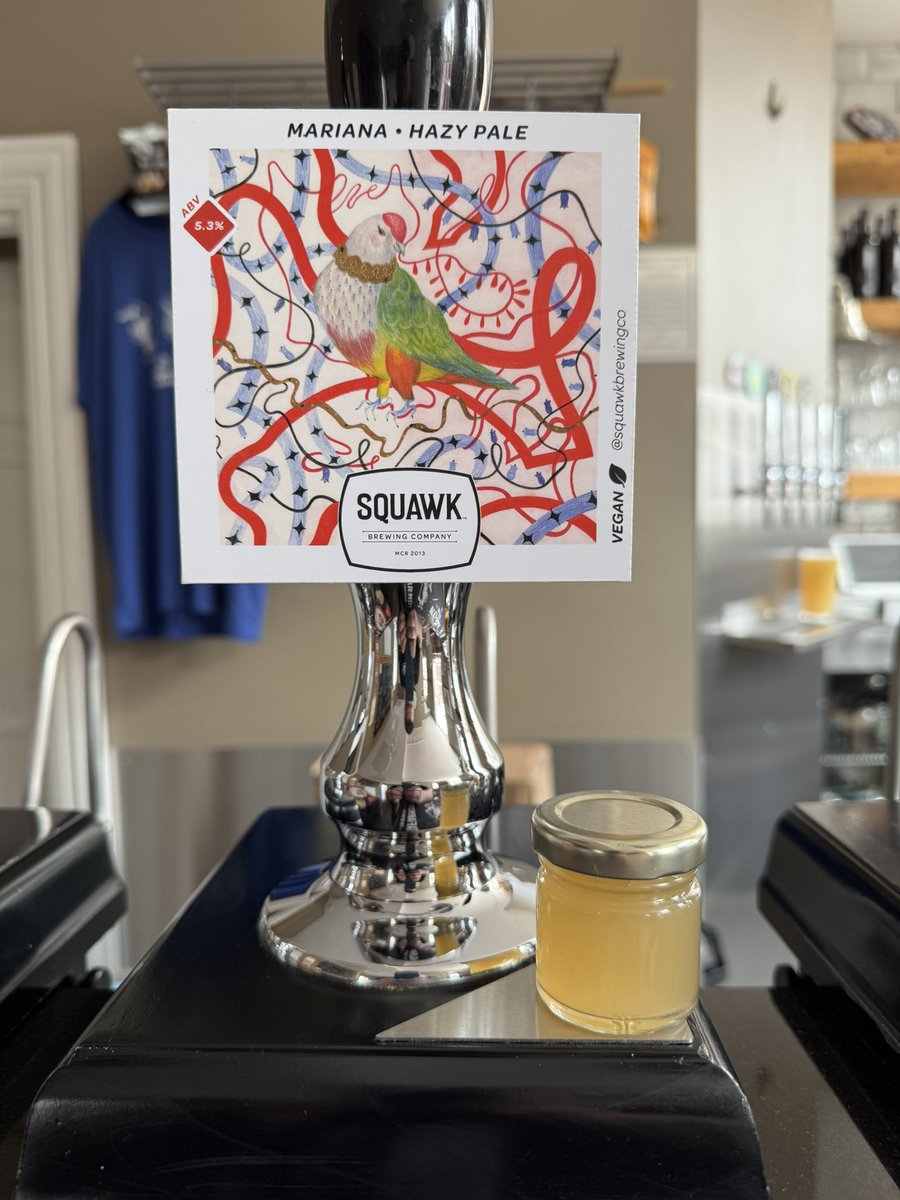 Mold Alehouse (@moldalehouse) on Twitter photo A fresh brand new beer from <a href="/SQUAWKBrewingCo/">SQUAWK BREWING CO</a> joins the bar in cask!! At 5.3%, a tropical hazy pale with Citra and El Dorado hops. A fresh brand new beer from <a href="/SQUAWKBrewingCo/">SQUAWK BREWING CO</a> joins the bar in cask!! At 5.3%, a tropical hazy pale with Citra and El Dorado hops.