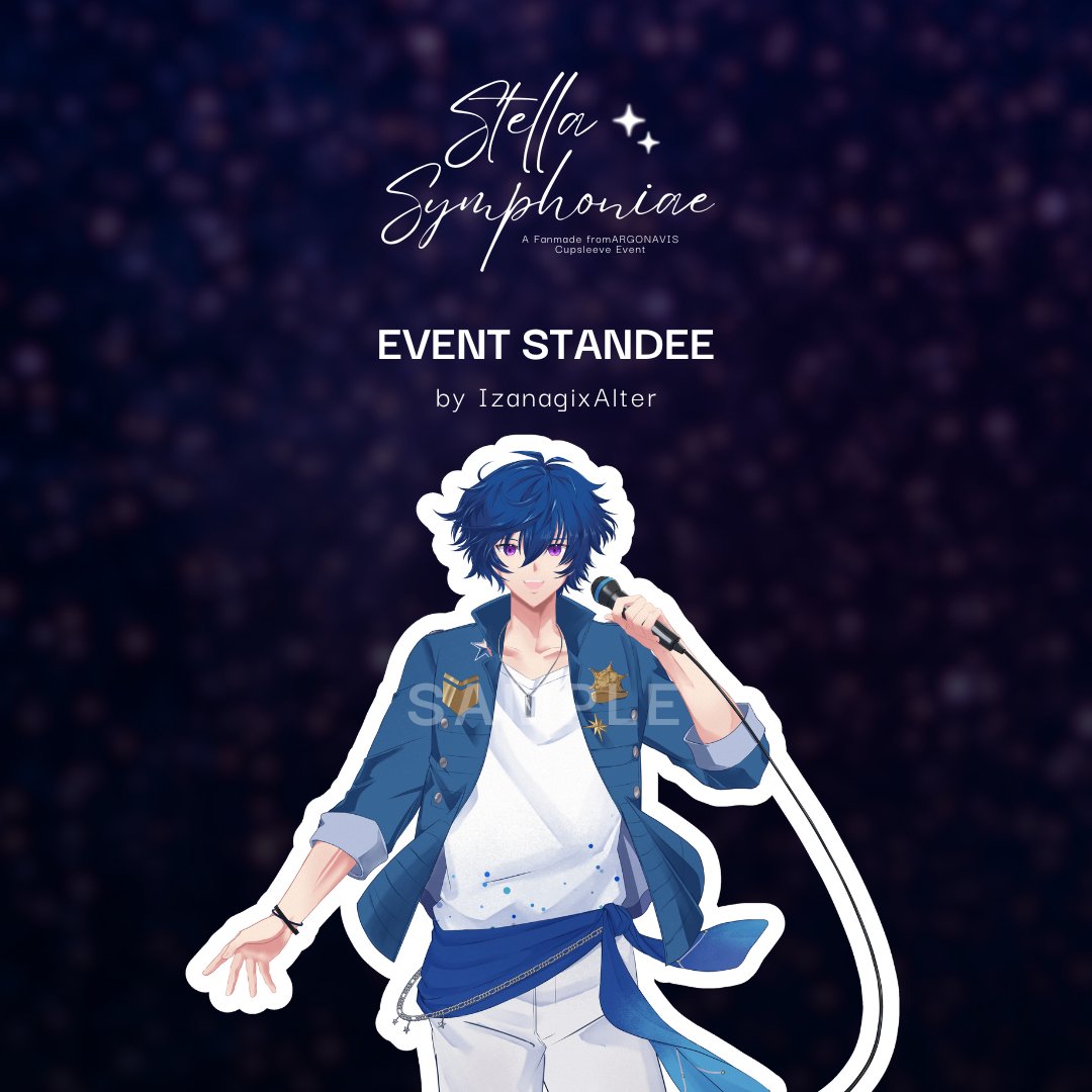 ArgonavisPH's tweet photo. 1 day to go until #StellaSymphoniae: a fromARGONAVIS CSE! 

A wonderful standee of Ren Nanahoshi will be up for display! Be sure to take lots of pictures with him as we enjoy celebrating 7 years of ARGONAVIS!

See you tomorrow at Black Scoop Cafe - Terraces at 12-3 pm! https://t.co/mnEF325L51